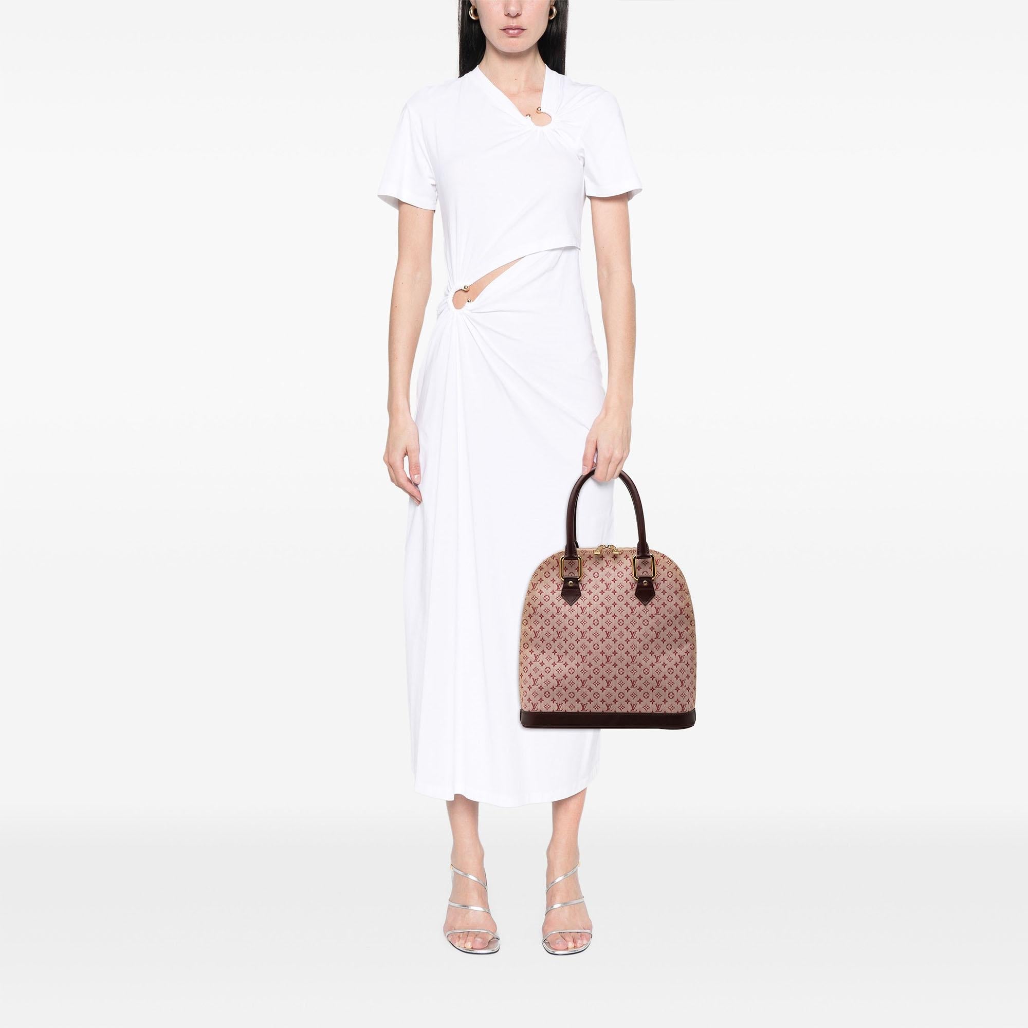 Louis Vuitton Monogram Mini Lin Alma Haut