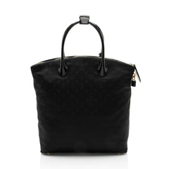 Louis Vuitton Nylon Desire Vertical Lockit MM Satchel