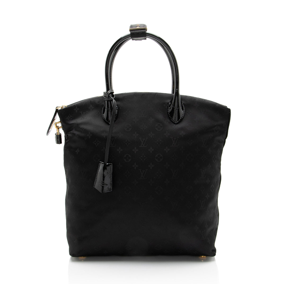 Louis Vuitton Nylon Desire Vertical Lockit MM Satchel