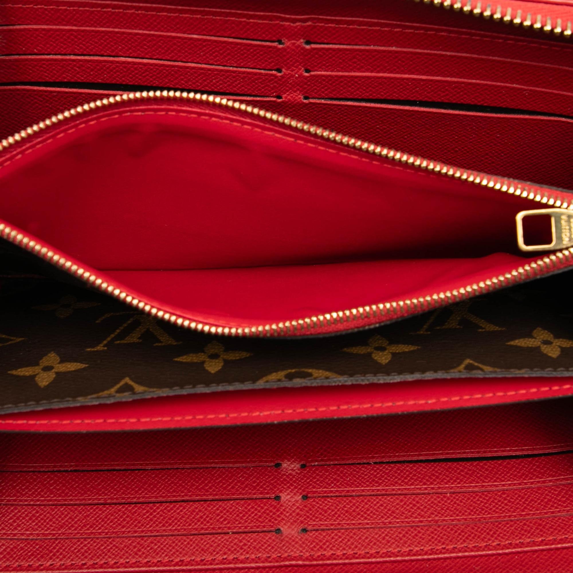Louis Vuitton Monogram Retiro Zippy Wallet