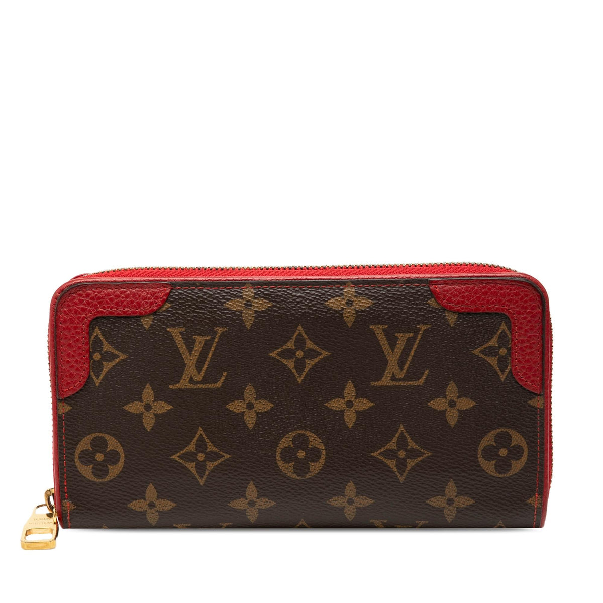 Louis Vuitton Monogram Retiro Zippy Wallet