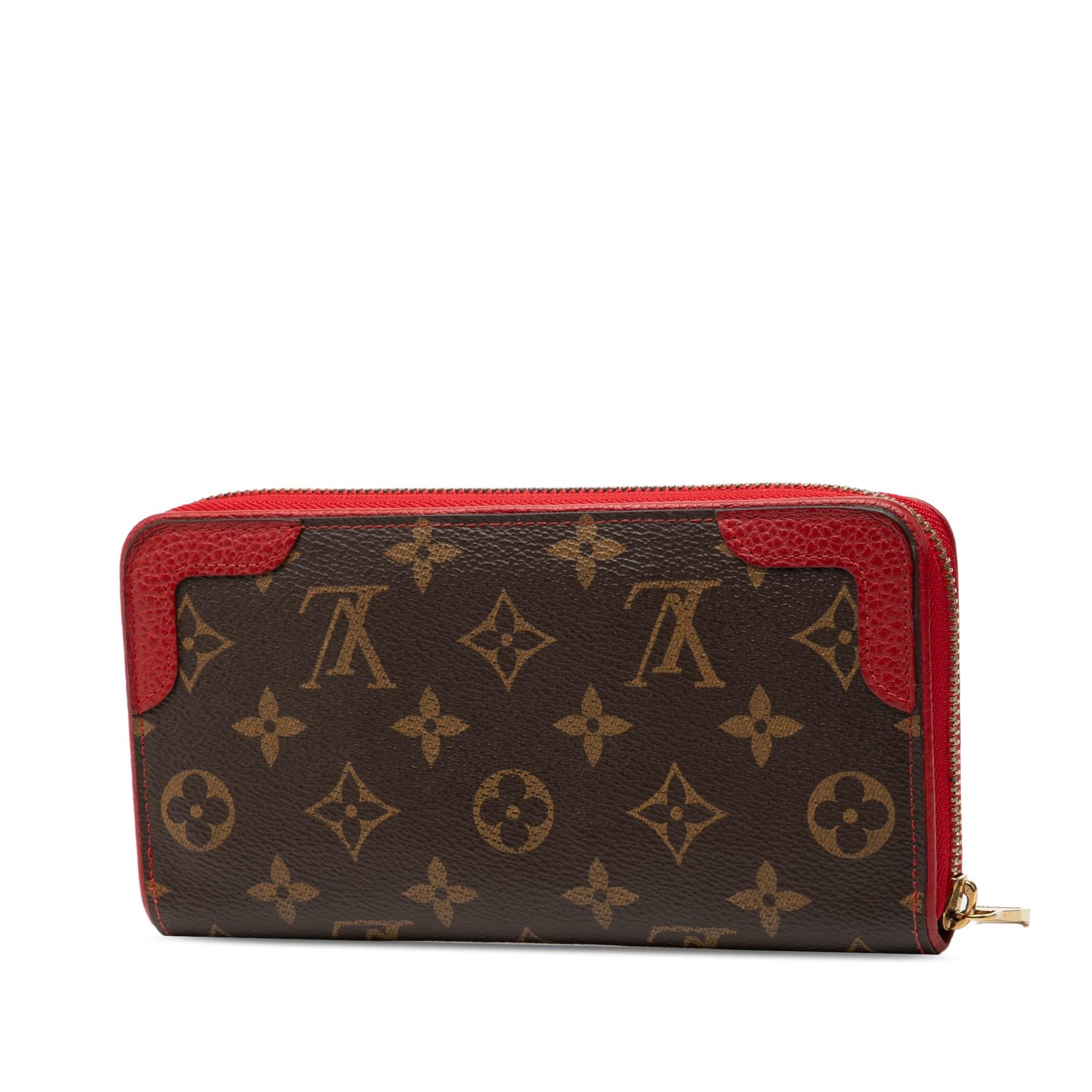 Louis Vuitton Monogram Retiro Zippy Wallet