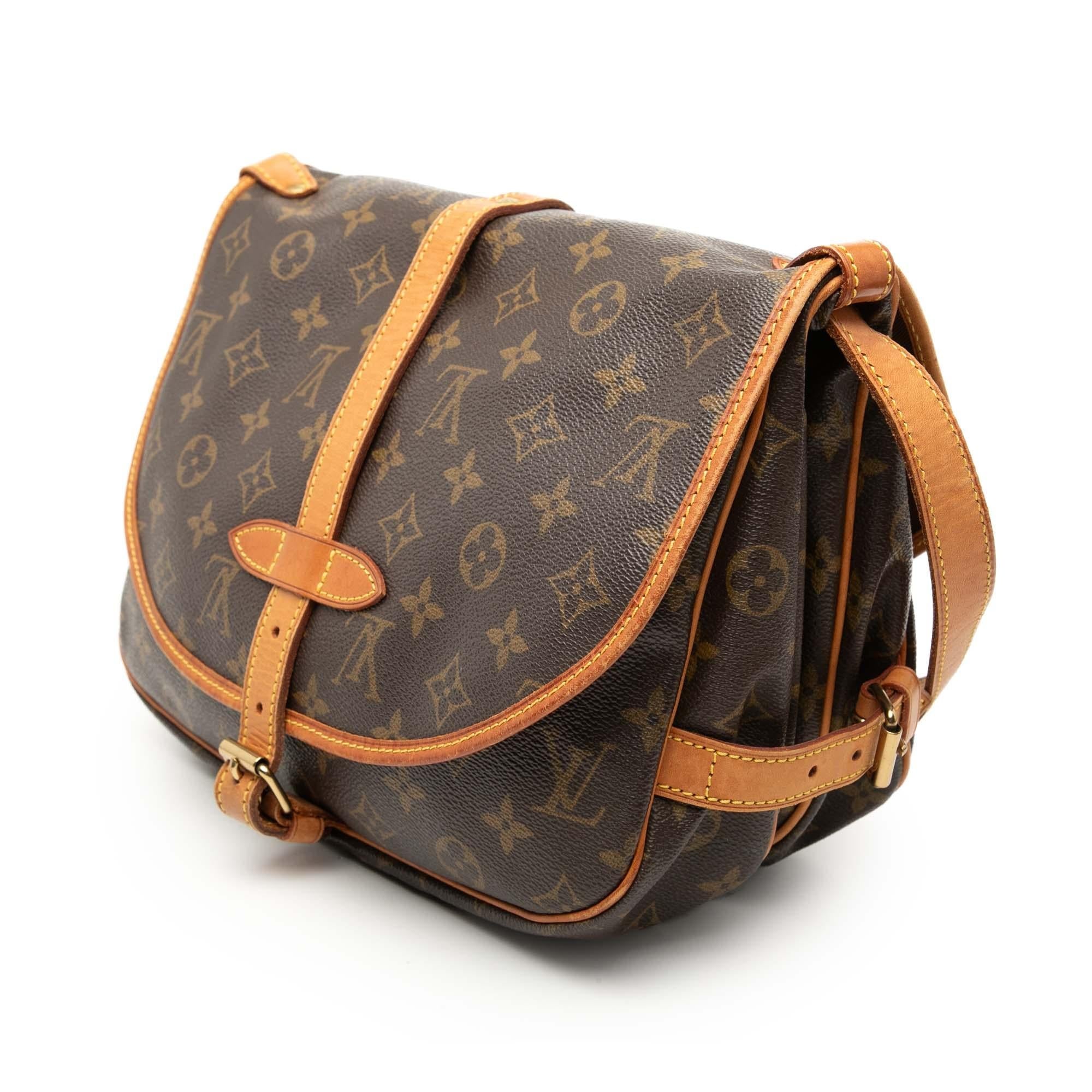 Louis Vuitton Monogram Saumur 30