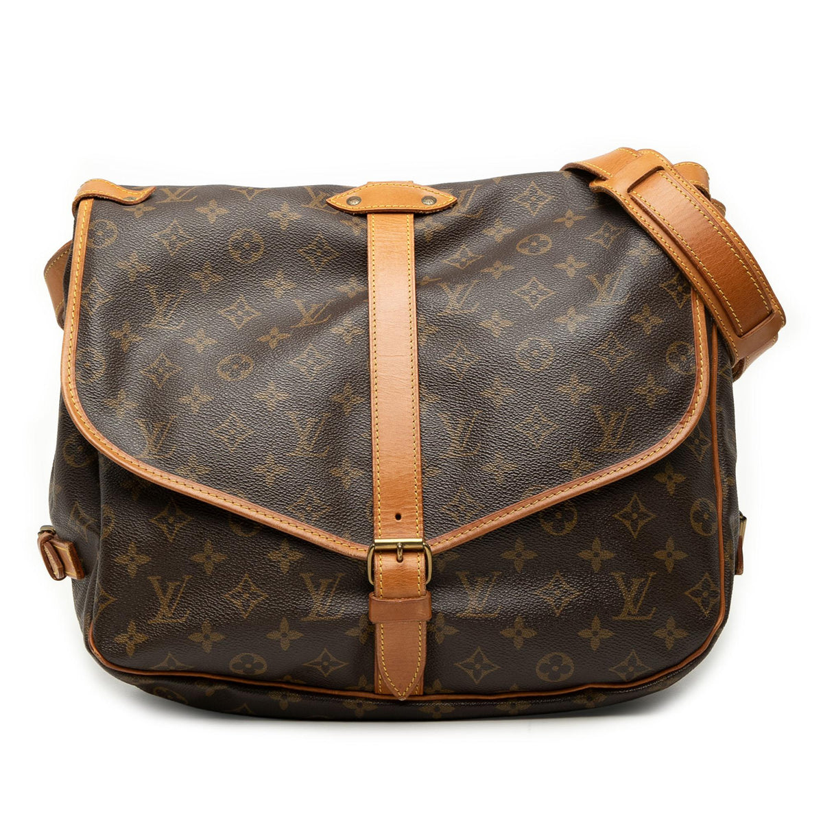 Louis Vuitton Monogram Saumur 35