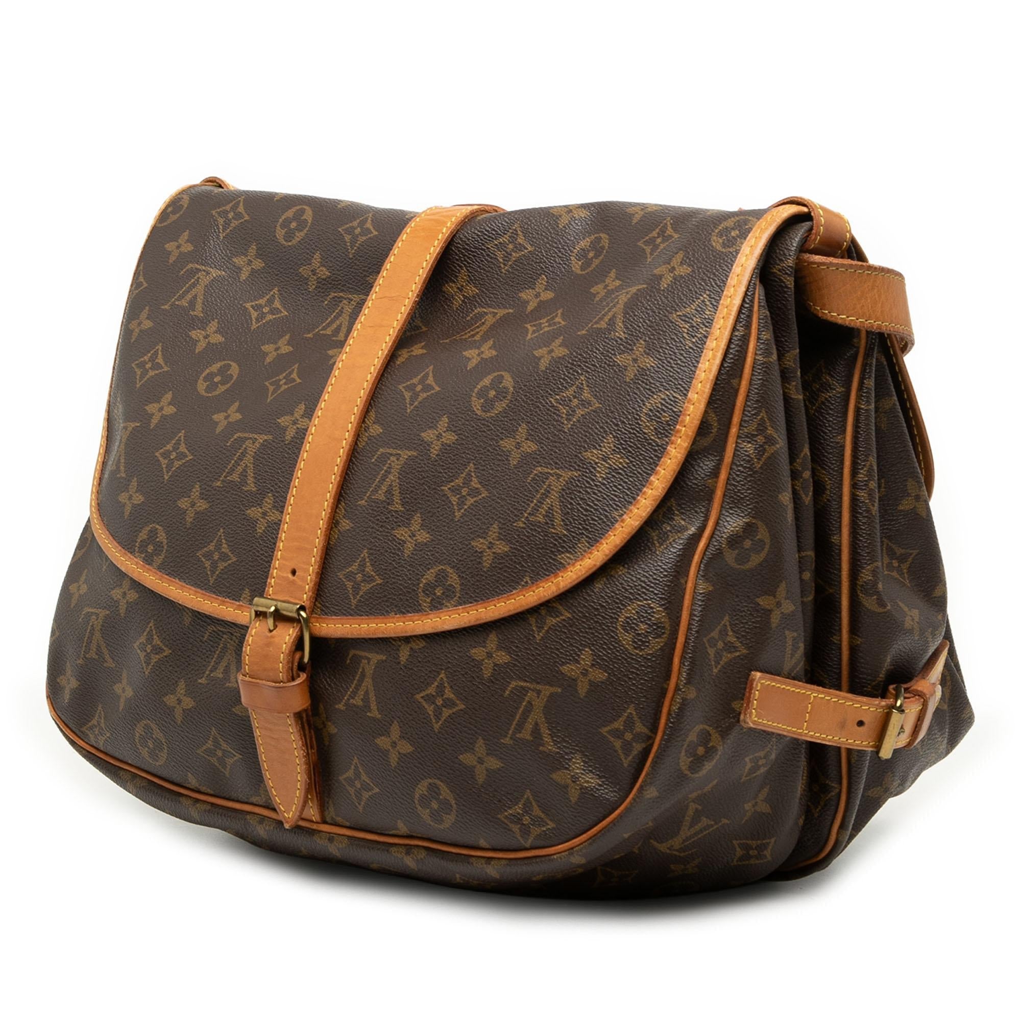 Louis Vuitton Monogram Saumur 35