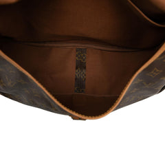 Louis Vuitton Monogram Saumur 35