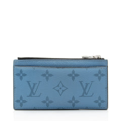 Louis Vuitton Monogram Taiga Leather Coin Card Holder