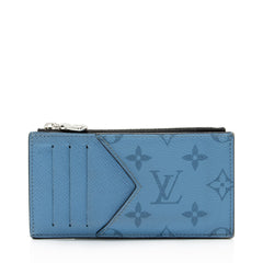 Louis Vuitton Monogram Taiga Leather Coin Card Holder