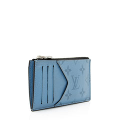 Louis Vuitton Monogram Taiga Leather Coin Card Holder