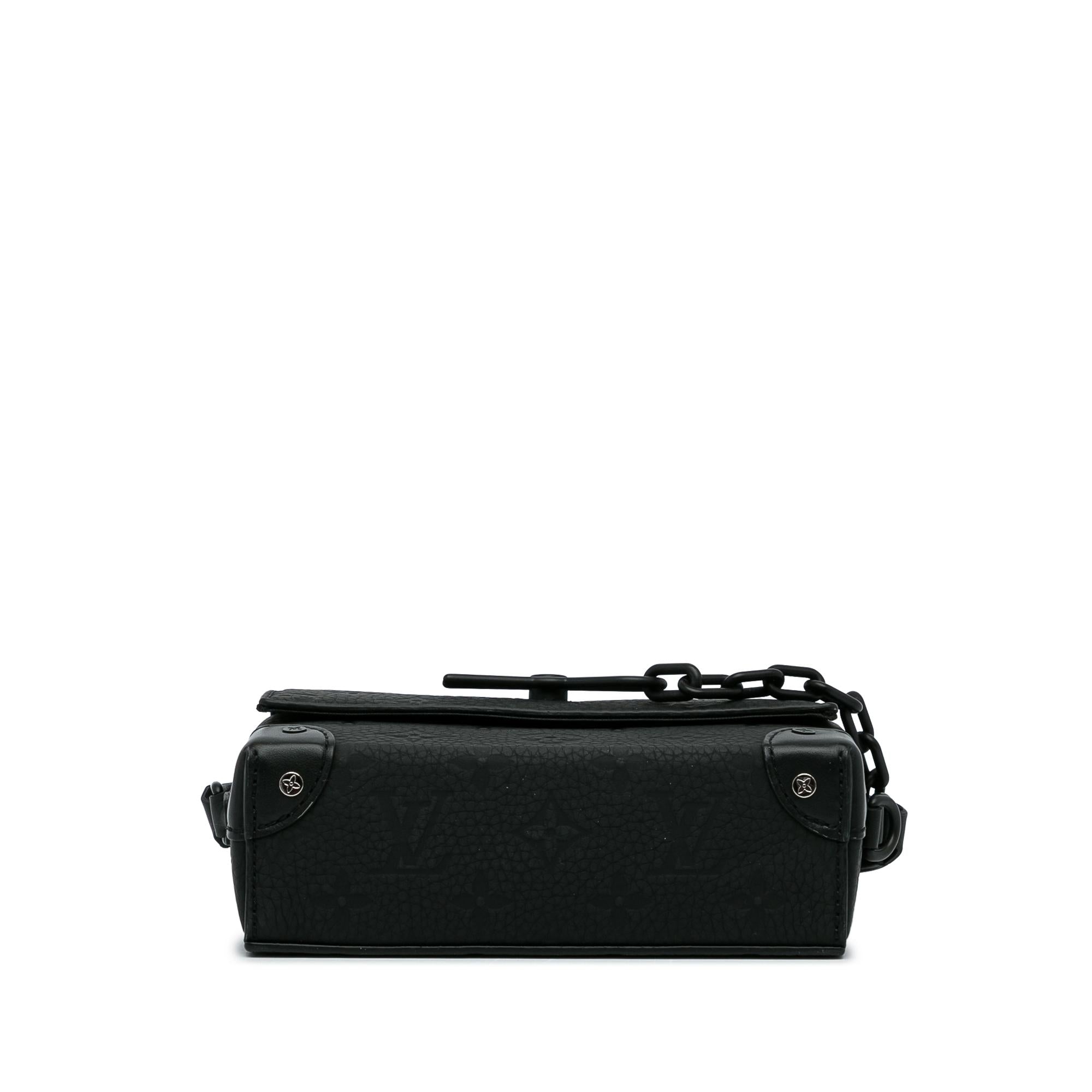 Louis Vuitton Monogram Taurillon Steamer Wearable Wallet