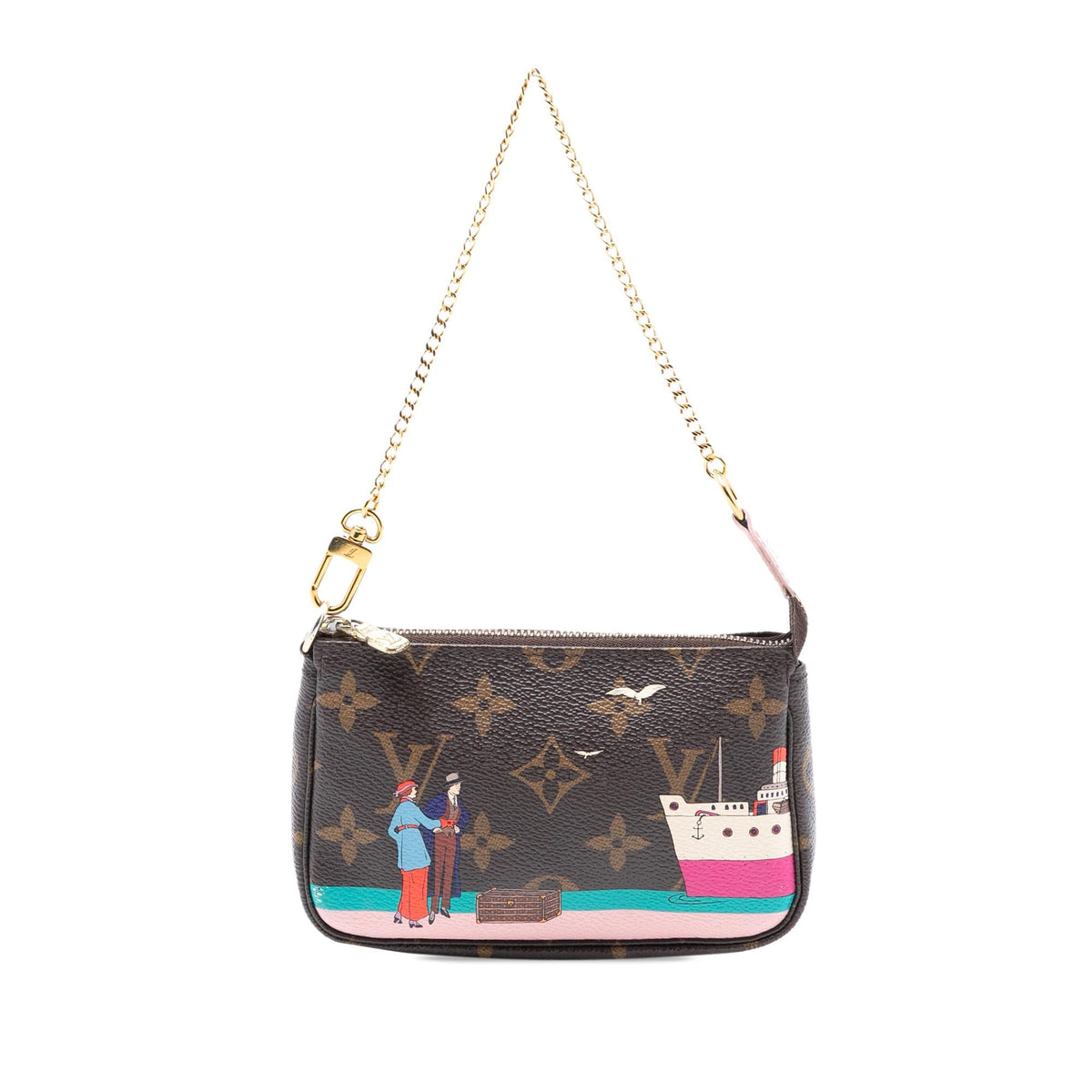 Louis Vuitton Monogram Transatlantic Mini Pochette Accessoires