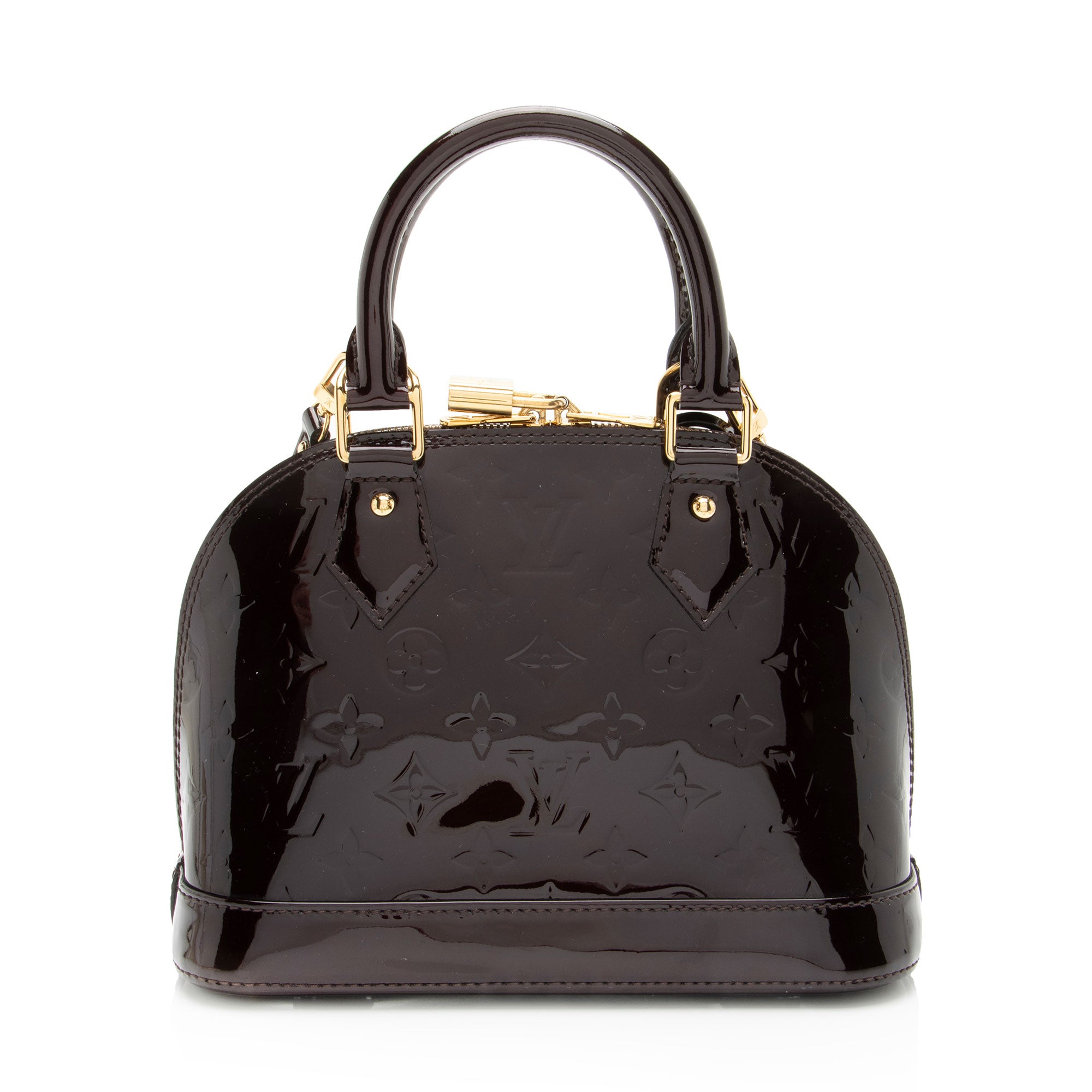 Louis Vuitton Monogram Vernis Alma BB Satchel