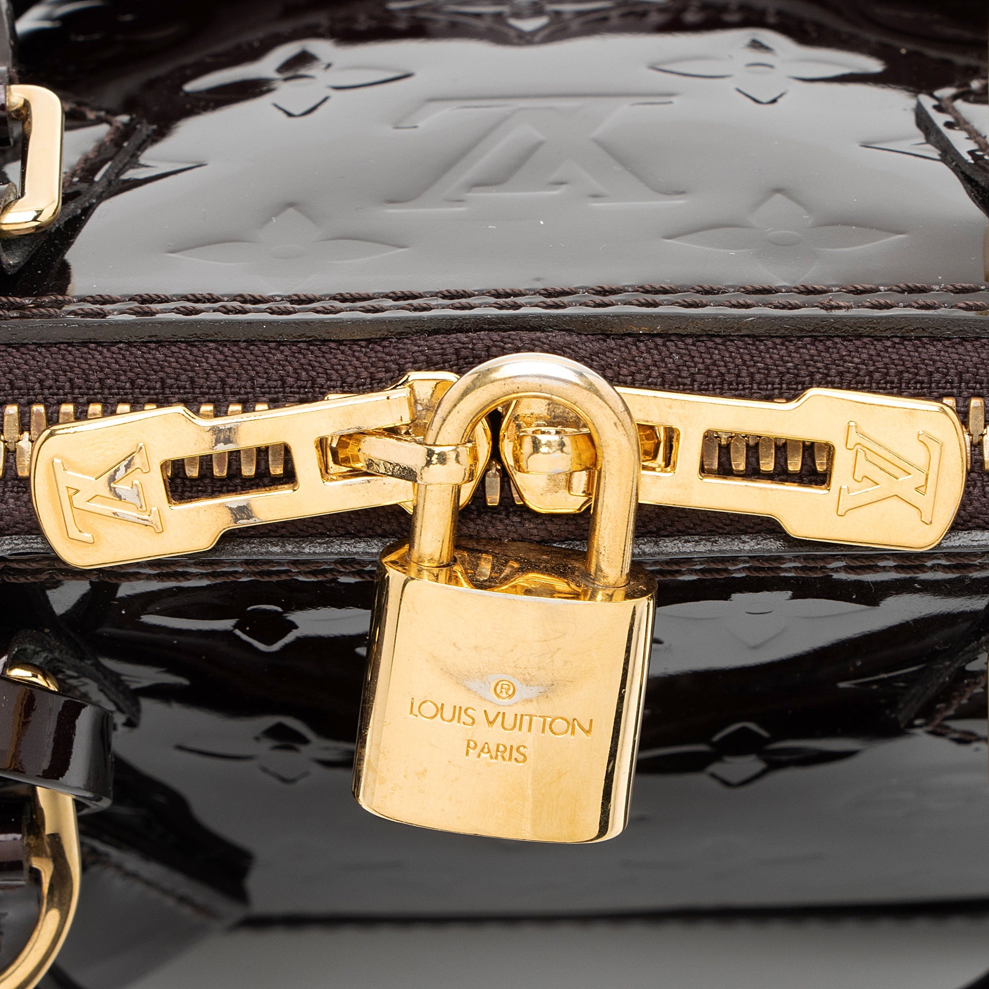 Louis Vuitton Monogram Vernis Alma BB Satchel