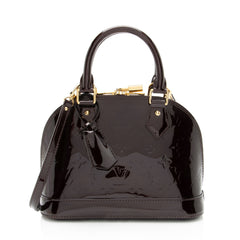 Louis Vuitton Monogram Vernis Alma BB Satchel