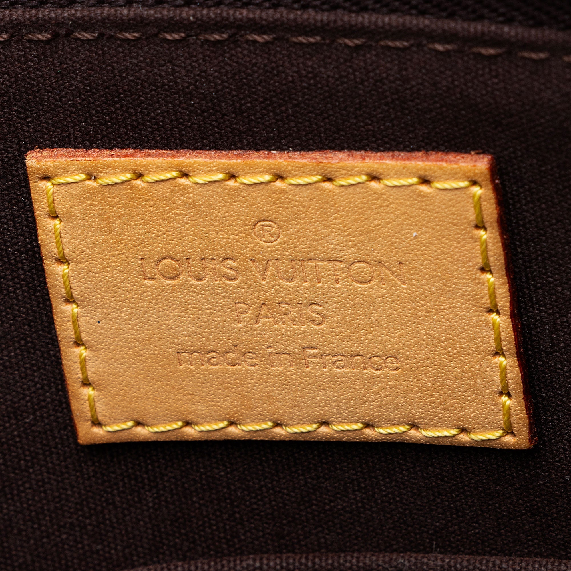 Louis Vuitton Monogram Vernis Alma BB Satchel
