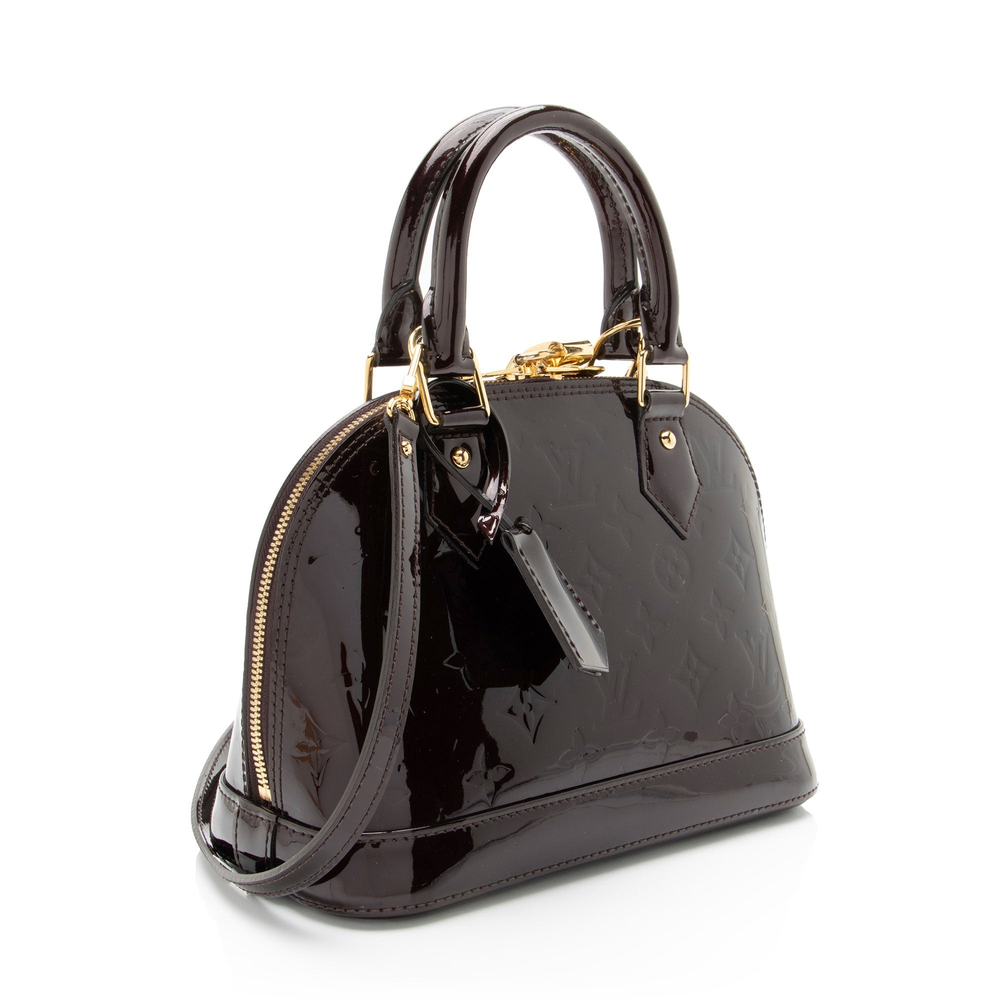 Louis Vuitton Monogram Vernis Alma BB Satchel