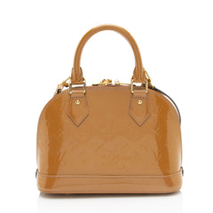 Louis Vuitton Monogram Vernis Alma BB Satchel