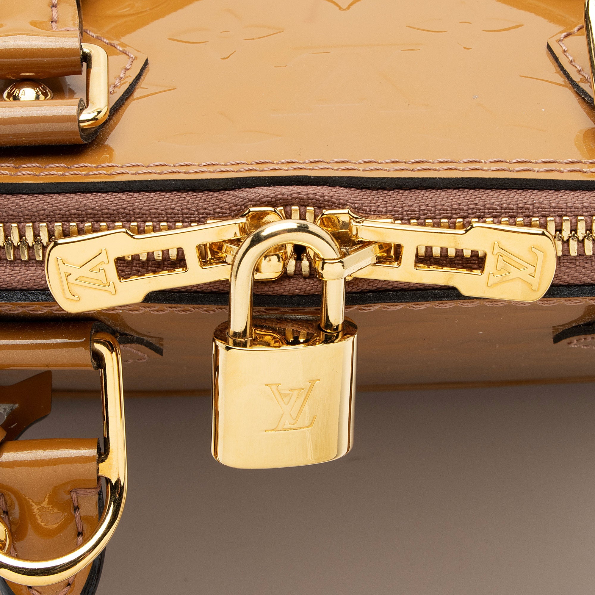 Louis Vuitton Monogram Vernis Alma BB Satchel