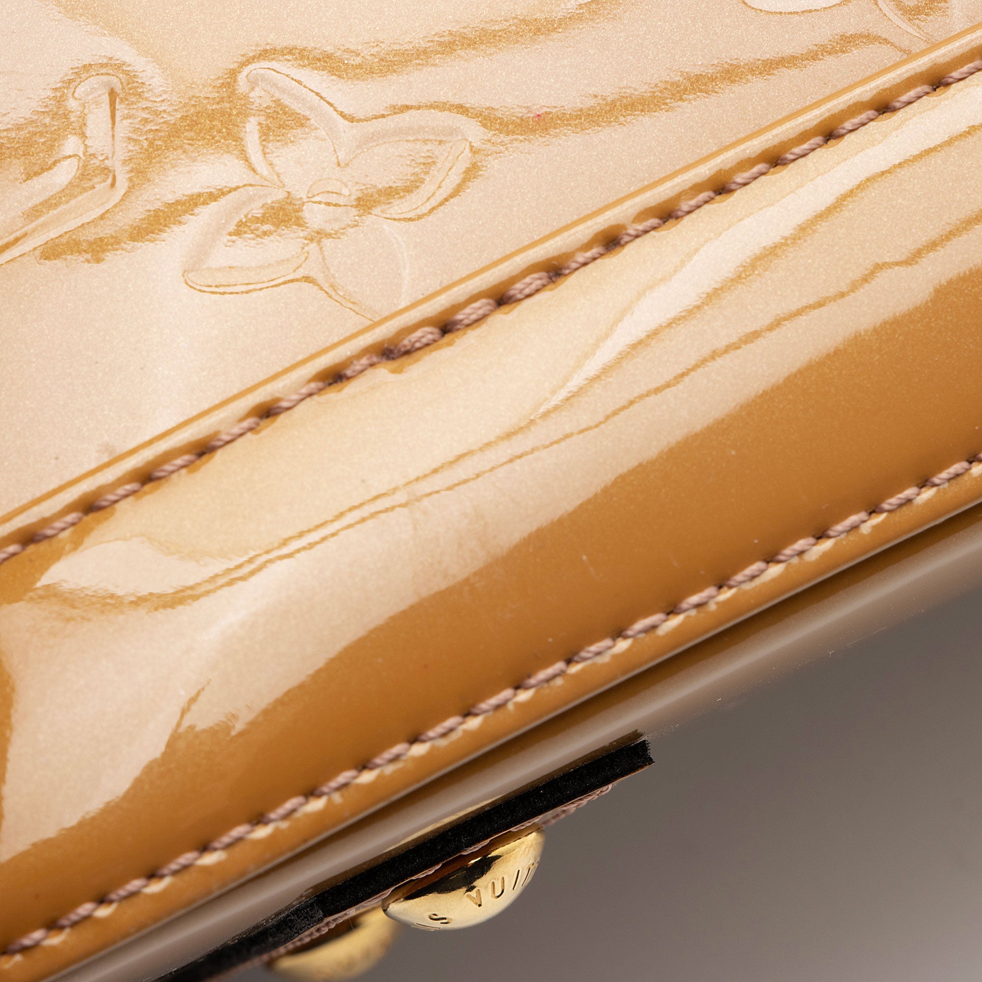 Louis Vuitton Monogram Vernis Alma BB Satchel