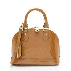 Louis Vuitton Monogram Vernis Alma BB Satchel