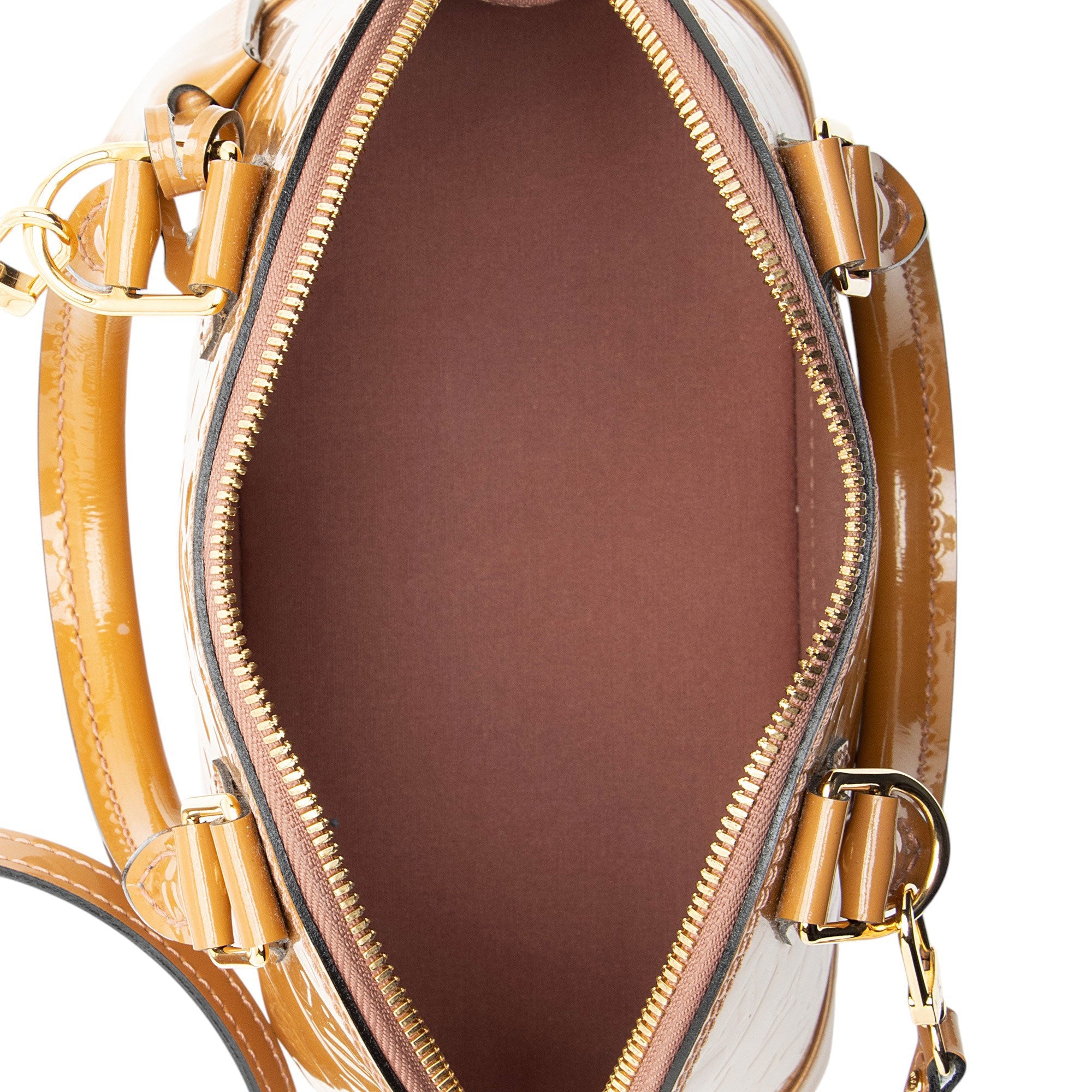 Louis Vuitton Monogram Vernis Alma BB Satchel