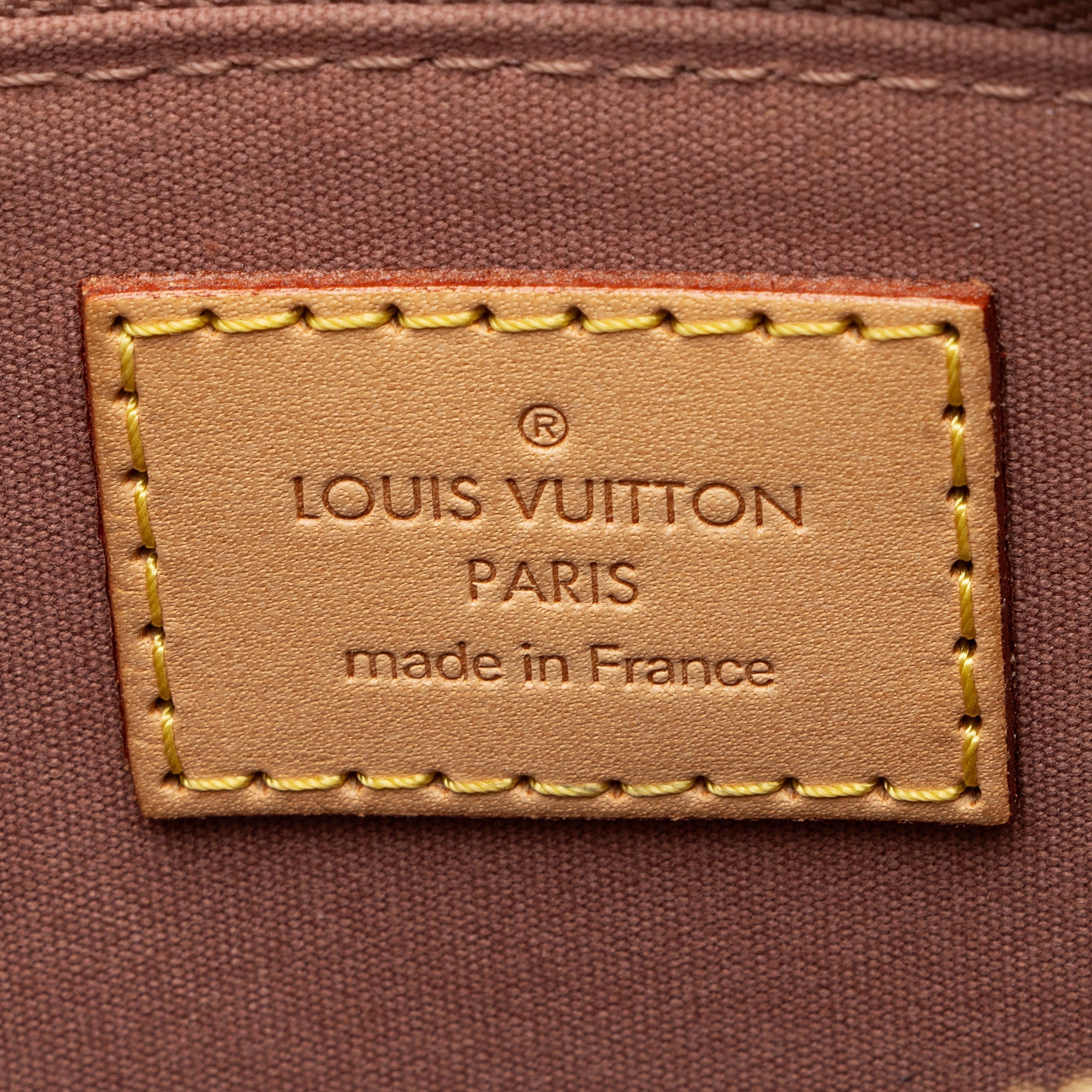 Louis Vuitton Monogram Vernis Alma BB Satchel
