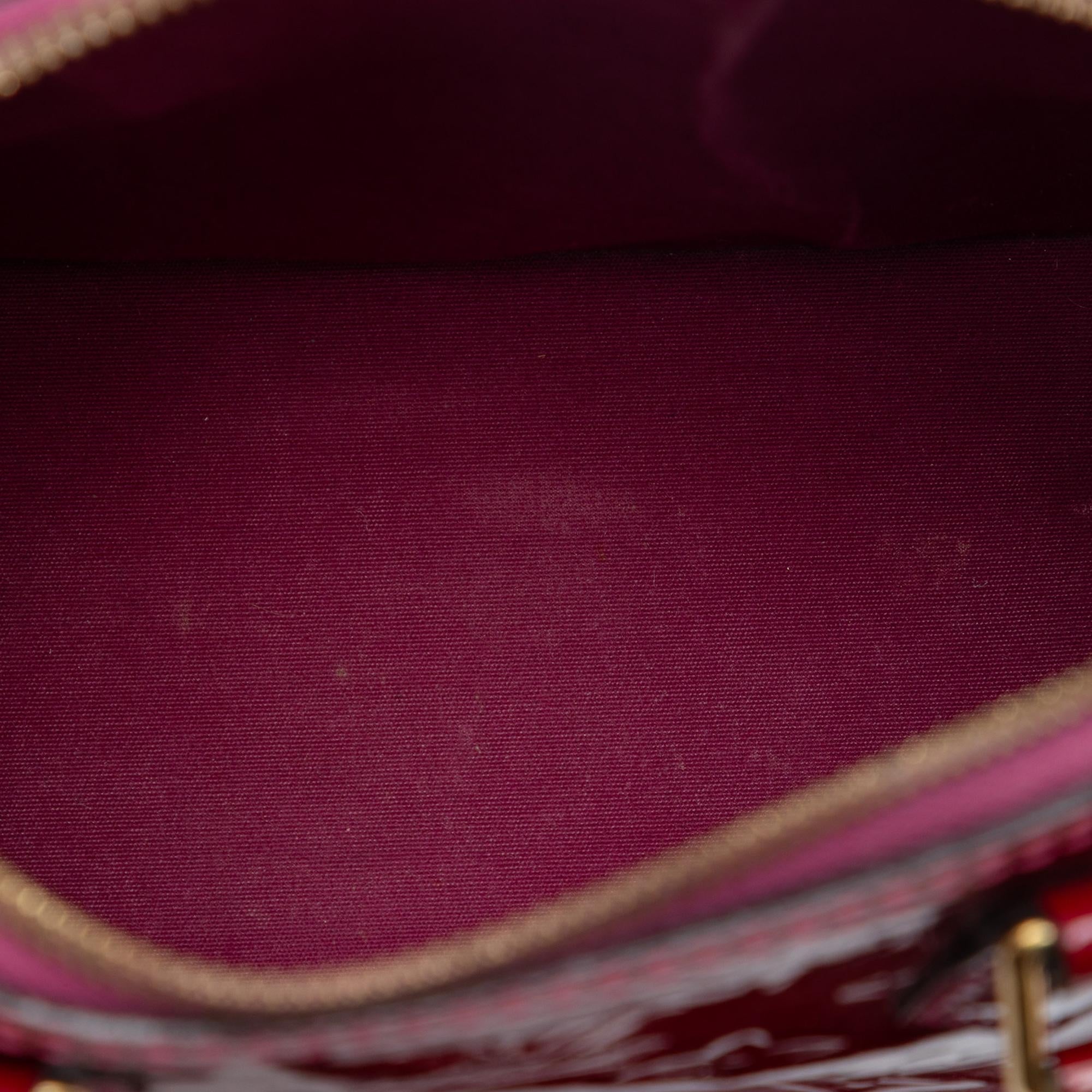 Louis Vuitton Monogram Vernis Alma BB