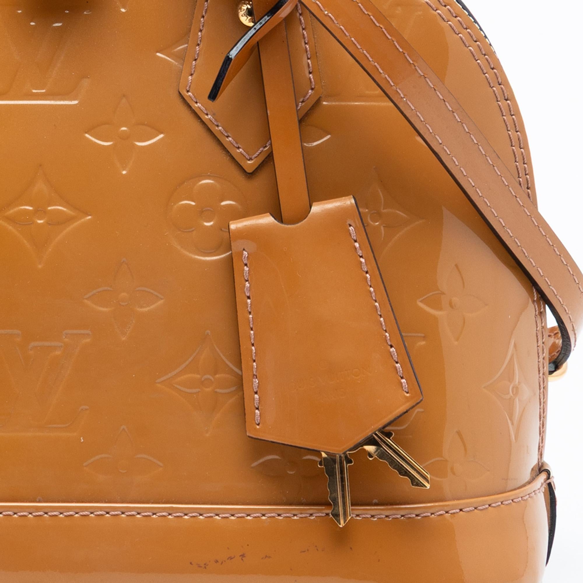 Louis Vuitton Monogram Vernis Alma BB
