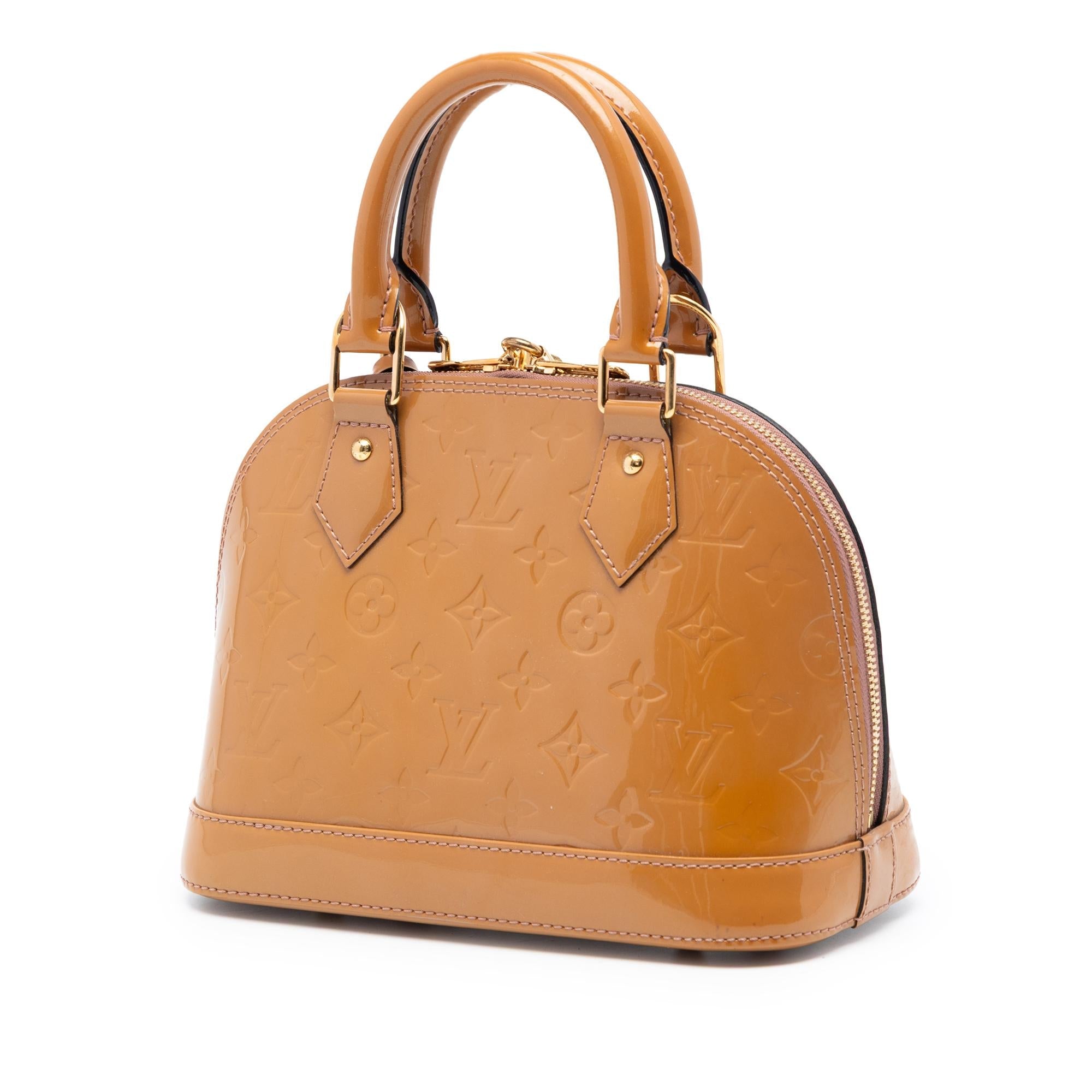 Louis Vuitton Monogram Vernis Alma BB