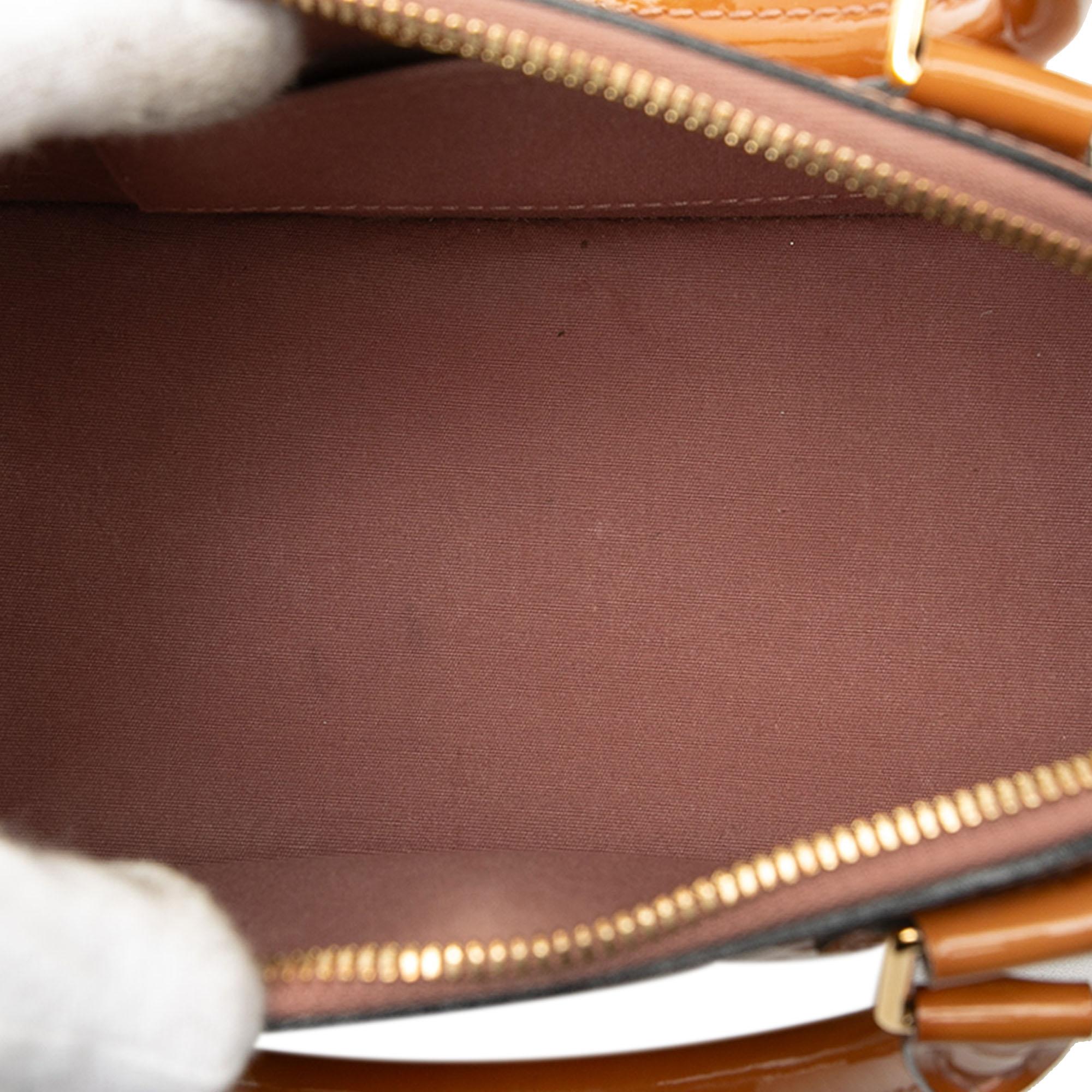Louis Vuitton Monogram Vernis Alma BB