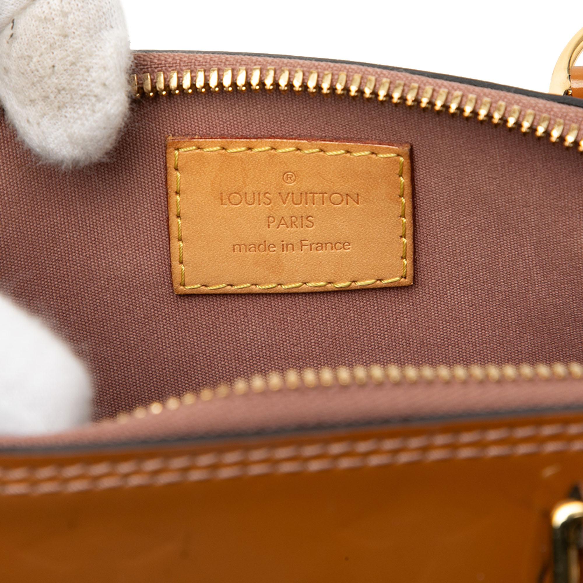 Louis Vuitton Monogram Vernis Alma BB