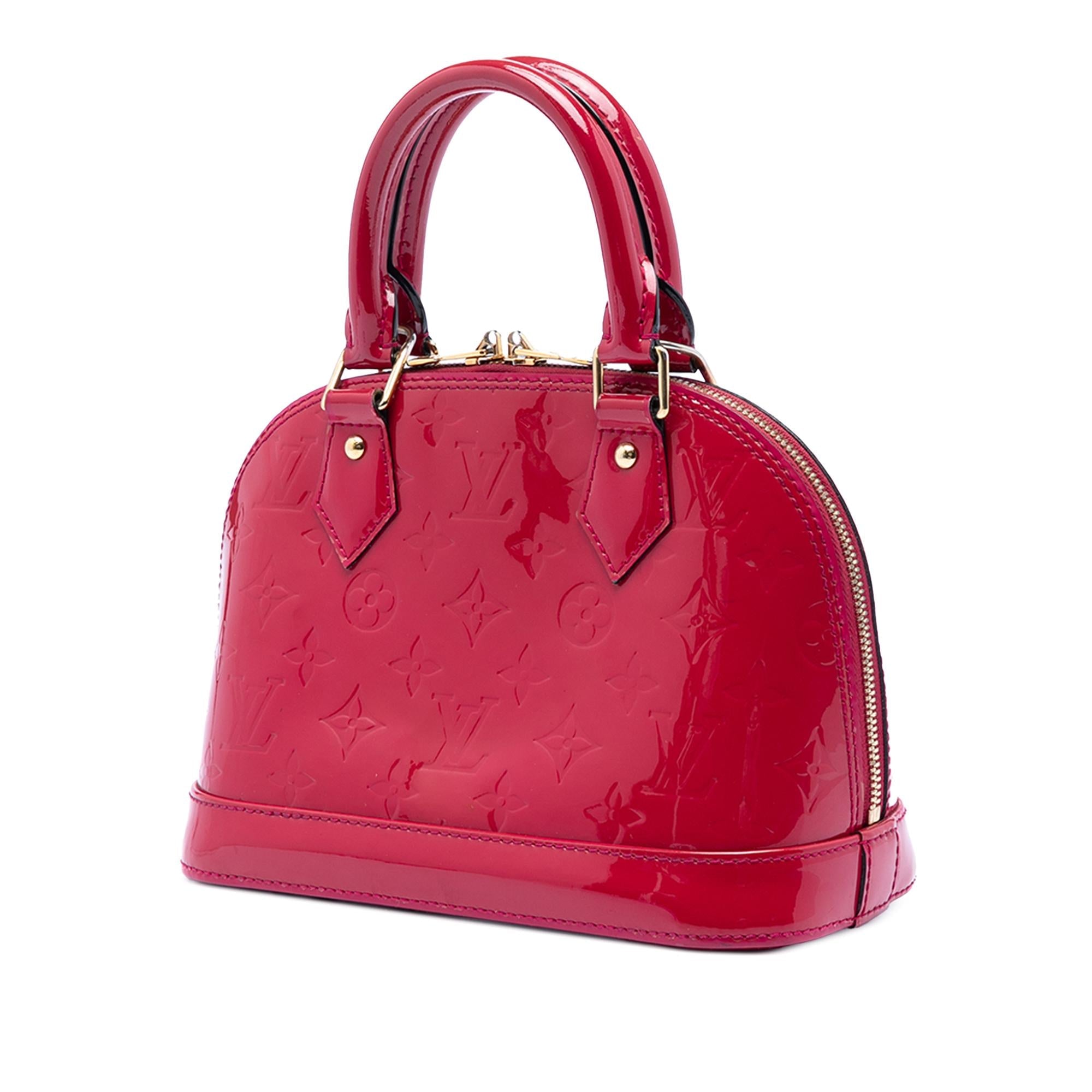 Louis Vuitton Monogram Vernis Alma BB