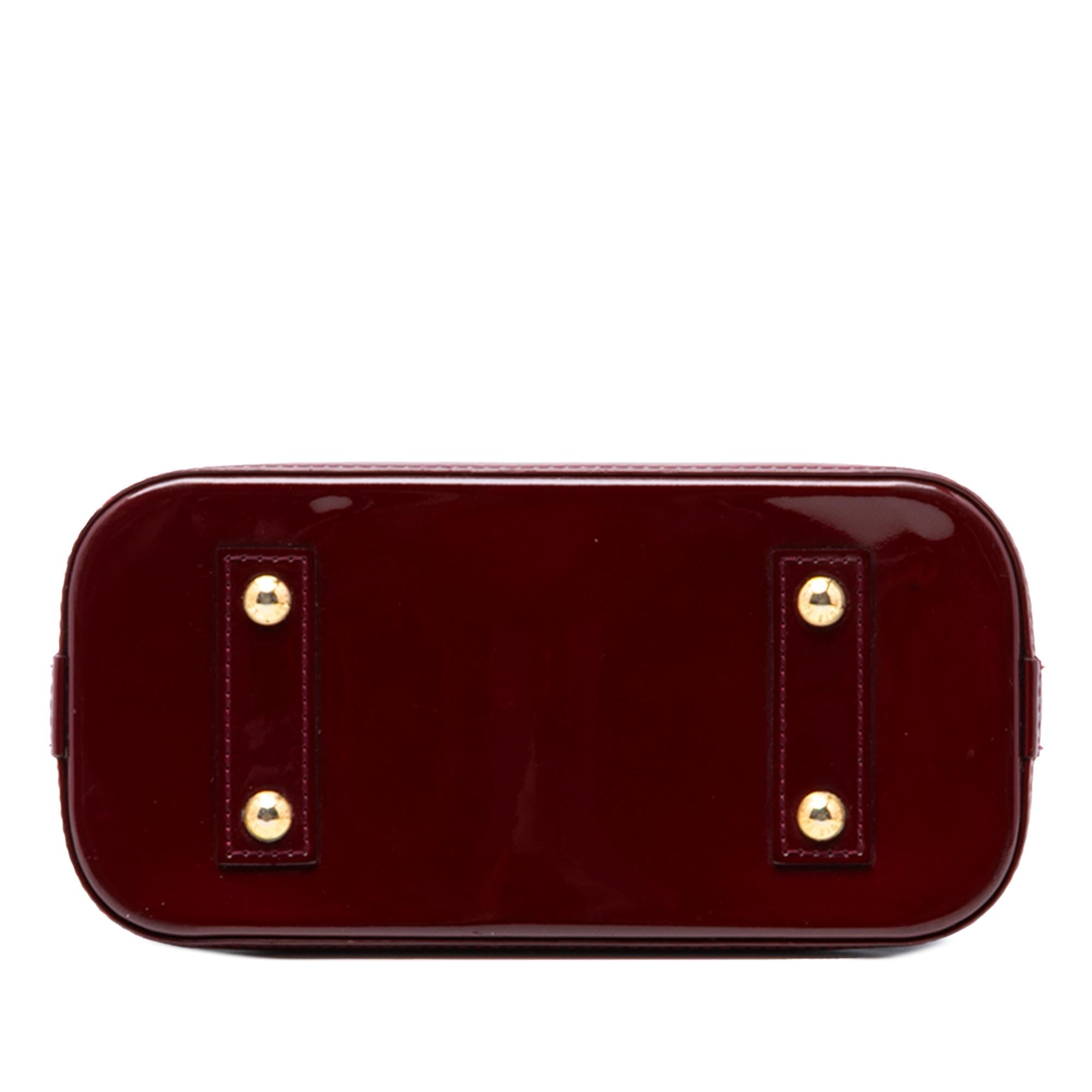 Louis Vuitton Monogram Vernis Alma BB