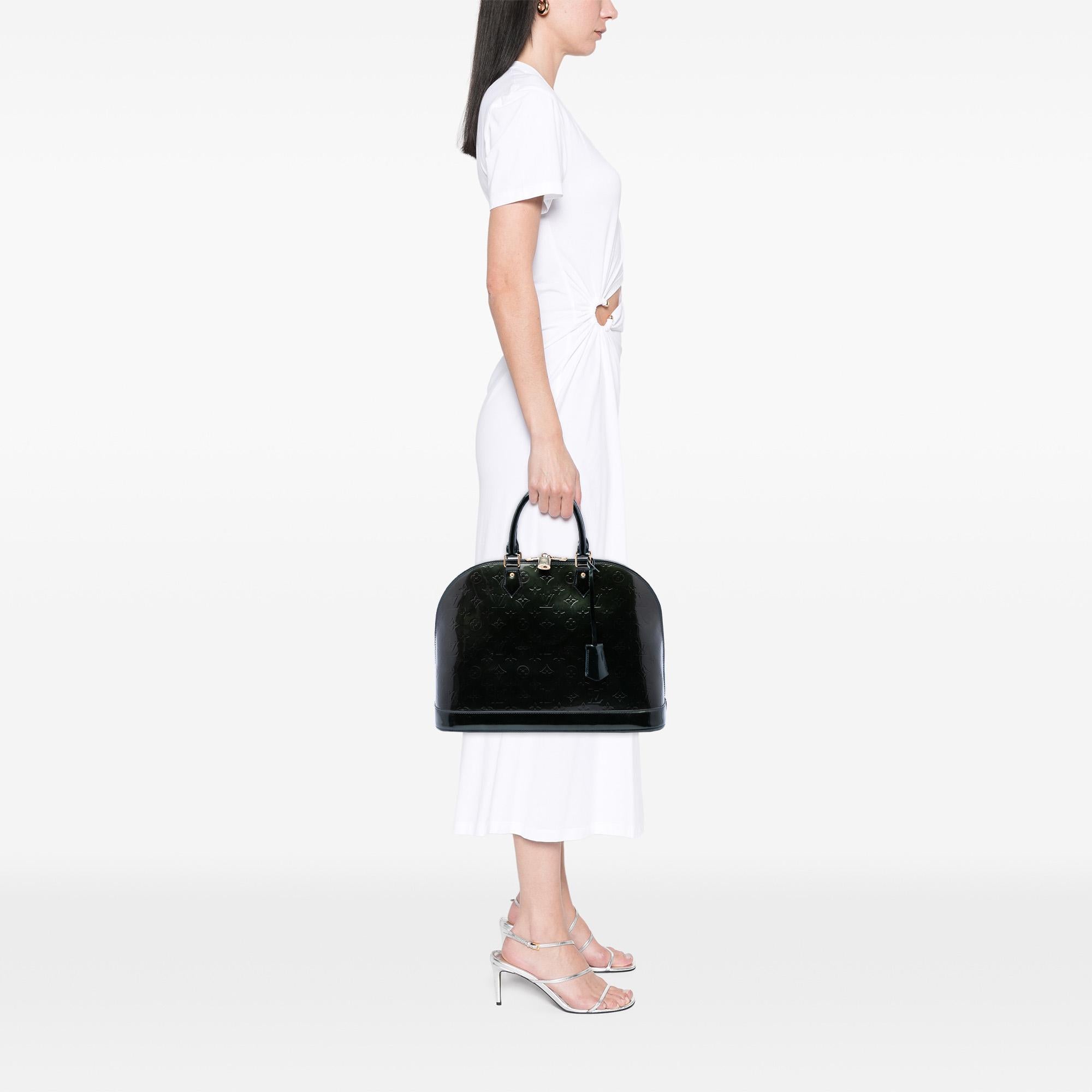 Louis Vuitton Monogram Vernis Alma GM