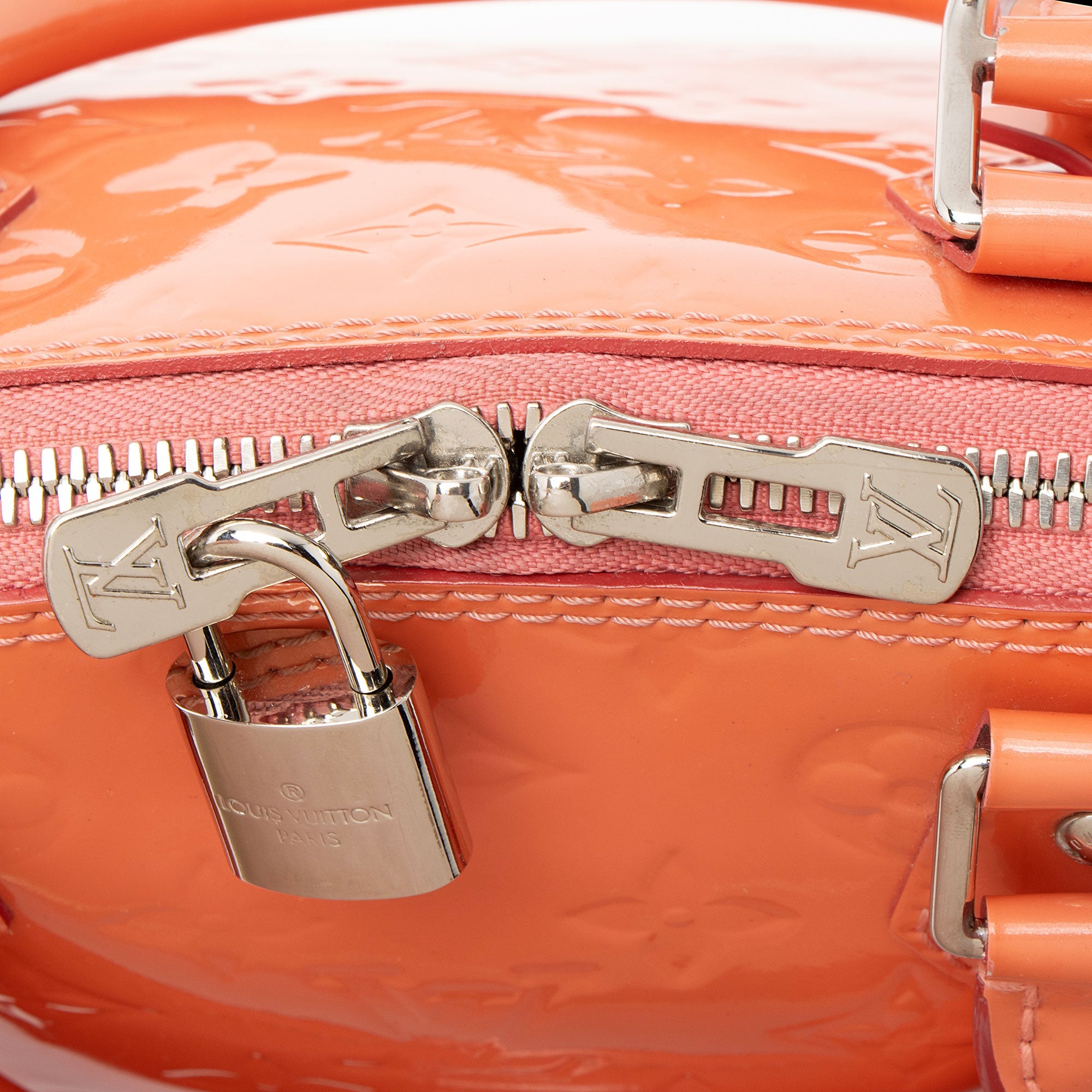 Louis Vuitton Monogram Vernis Alma PM Satchel