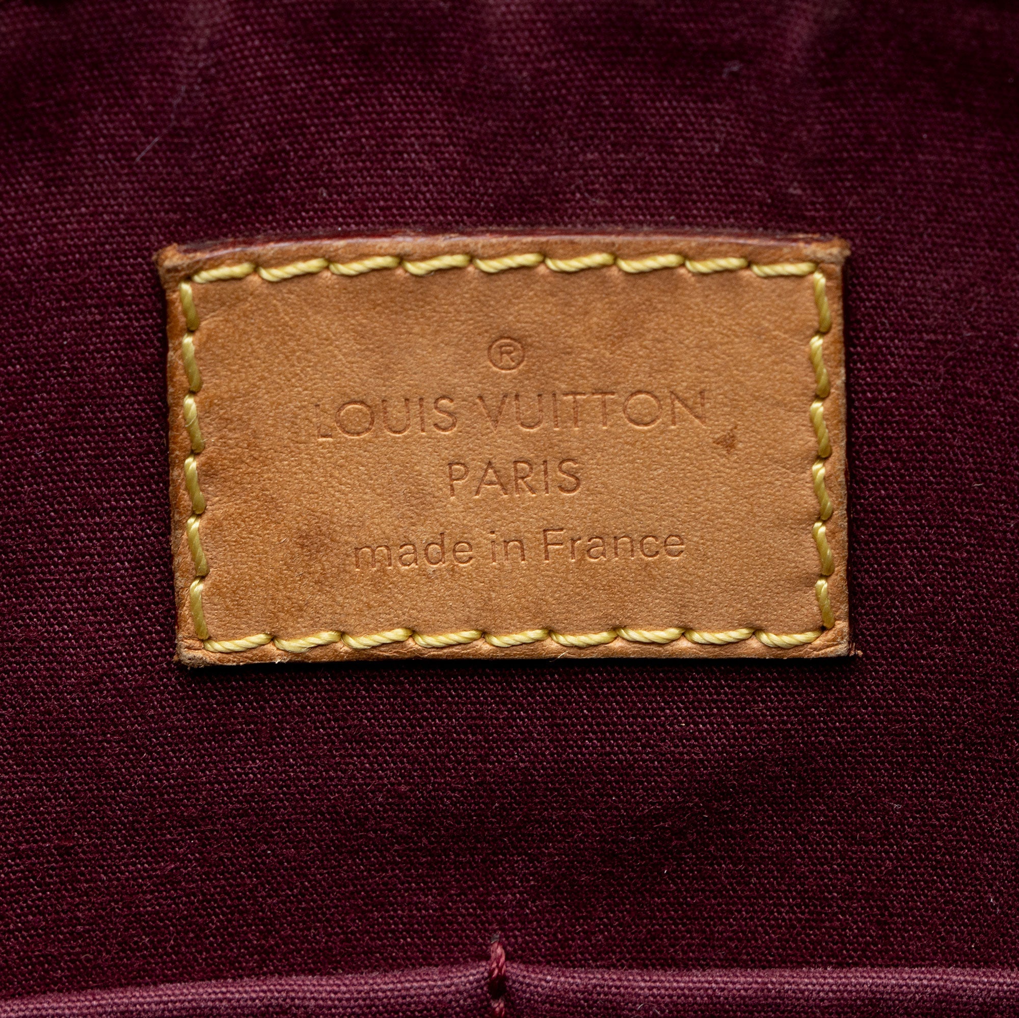 Louis Vuitton Monogram Vernis Alma PM Satchel
