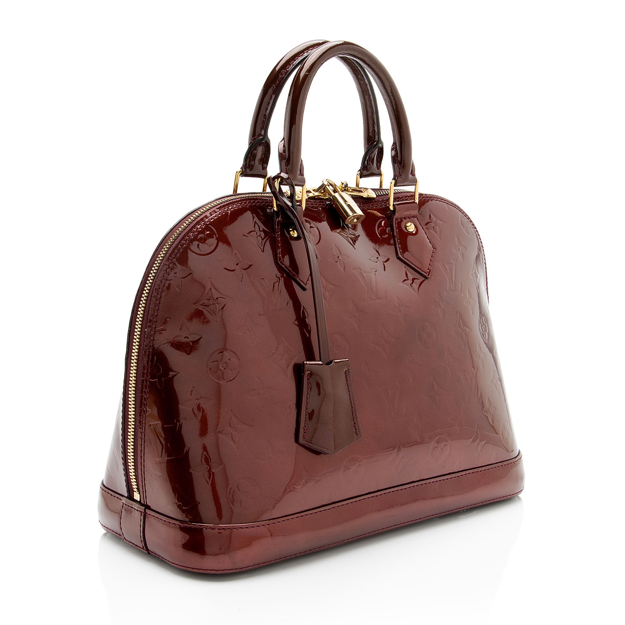Louis Vuitton Monogram Vernis Alma PM Satchel
