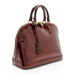 Louis Vuitton Monogram Vernis Alma PM Satchel