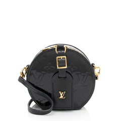 Louis Vuitton Monogram Vernis Boite Chapeau Mini Shoulder Bag