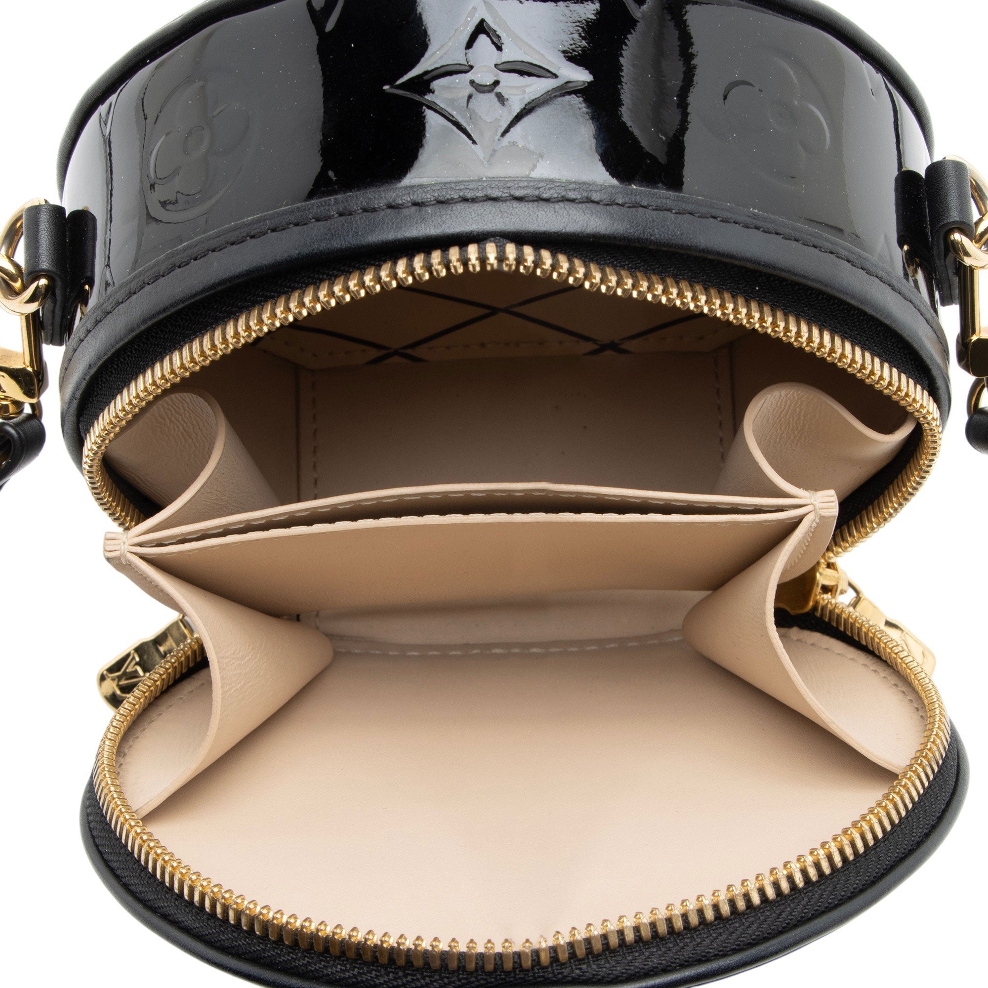 Louis Vuitton Monogram Vernis Boite Chapeau Mini Shoulder Bag