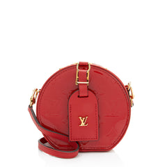Louis Vuitton Monogram Vernis Boite Chapeau Mini Shoulder Bag