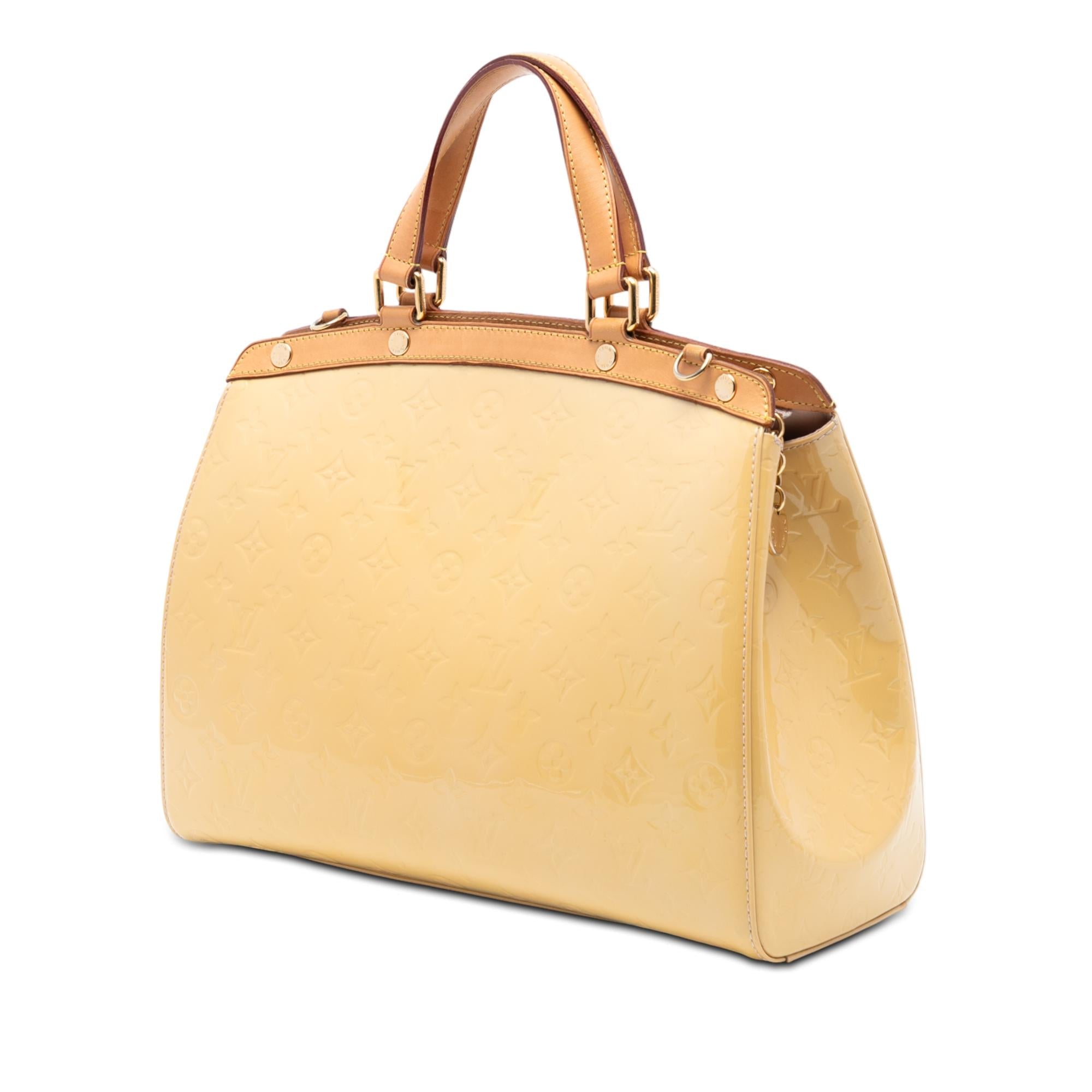 Louis Vuitton Monogram Vernis Brea GM