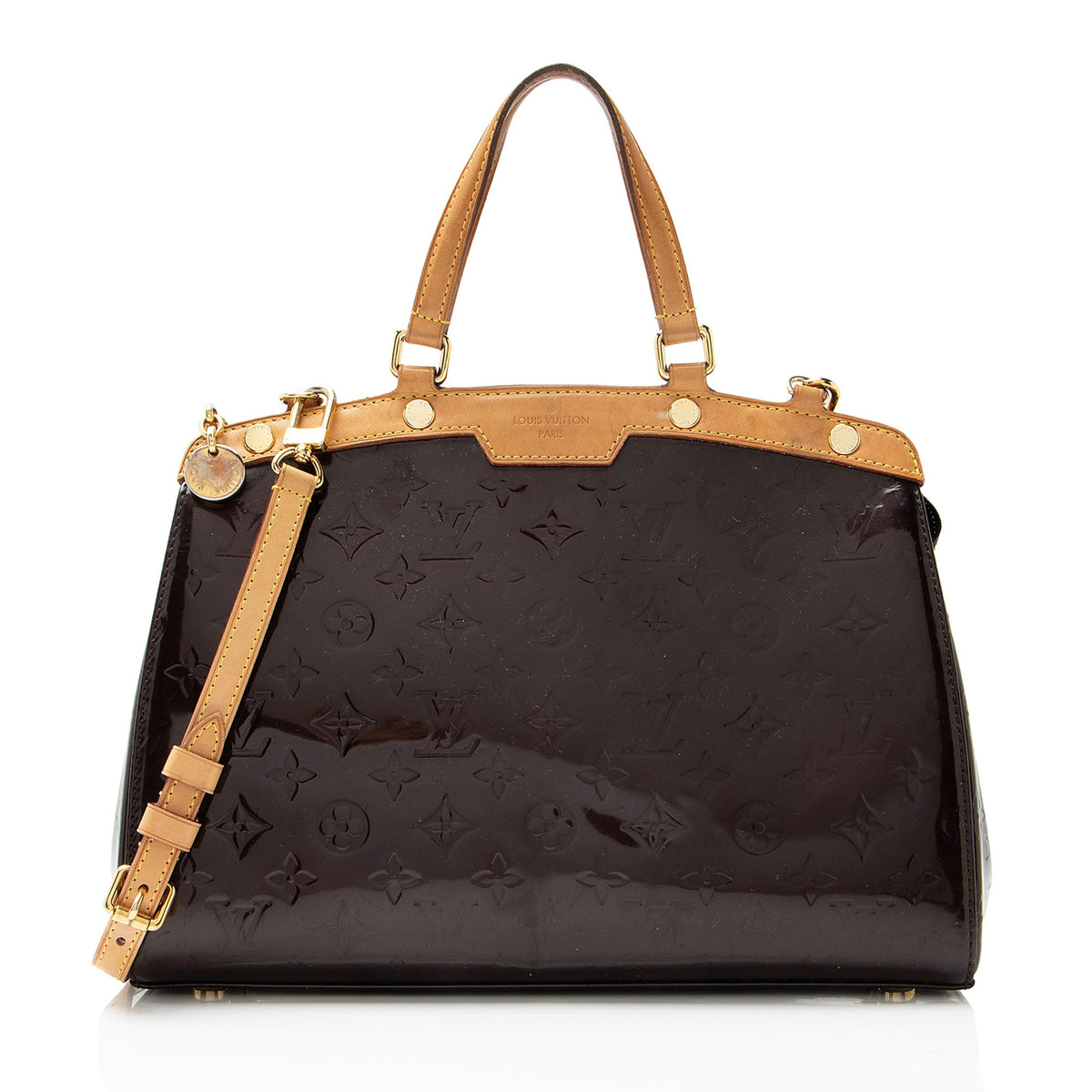 Louis Vuitton Monogram Vernis Brea MM Satchel