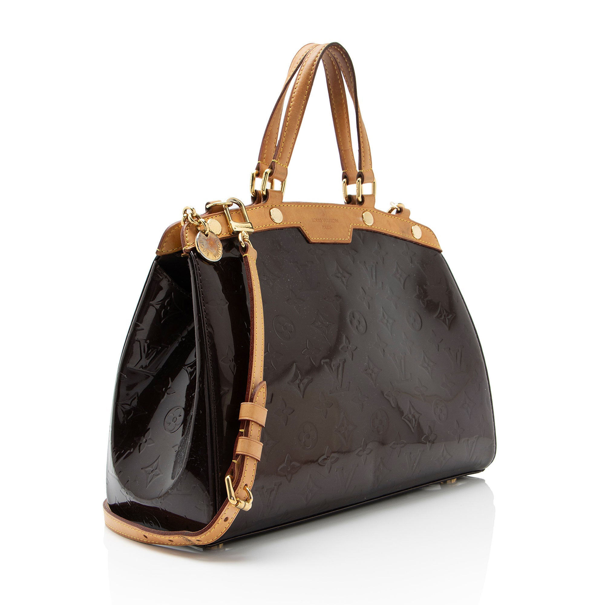 Louis Vuitton Monogram Vernis Brea MM Satchel