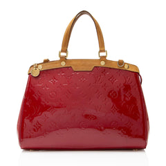 Louis Vuitton Monogram Vernis Brea MM Satchel