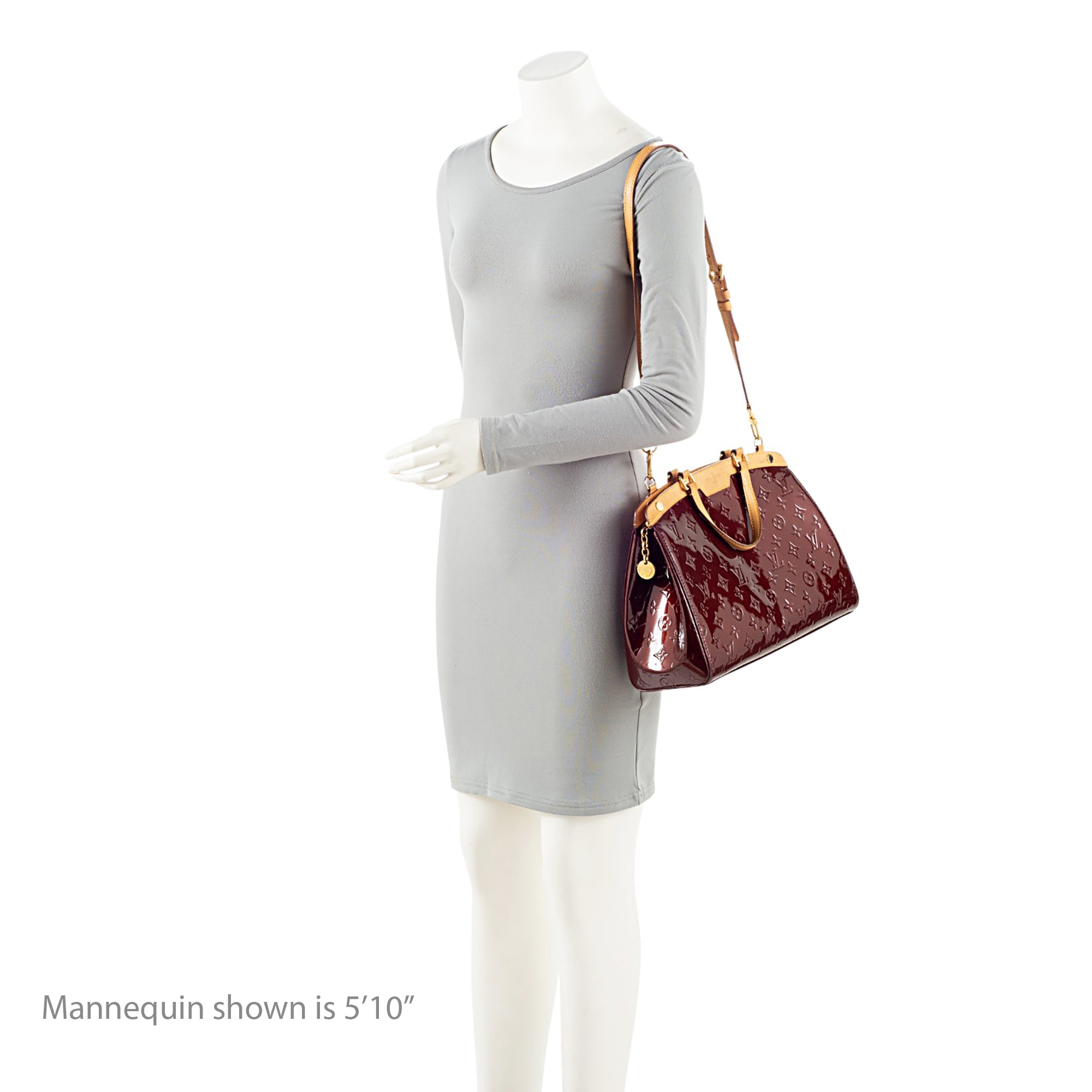 Louis Vuitton Monogram Vernis Brea MM Satchel