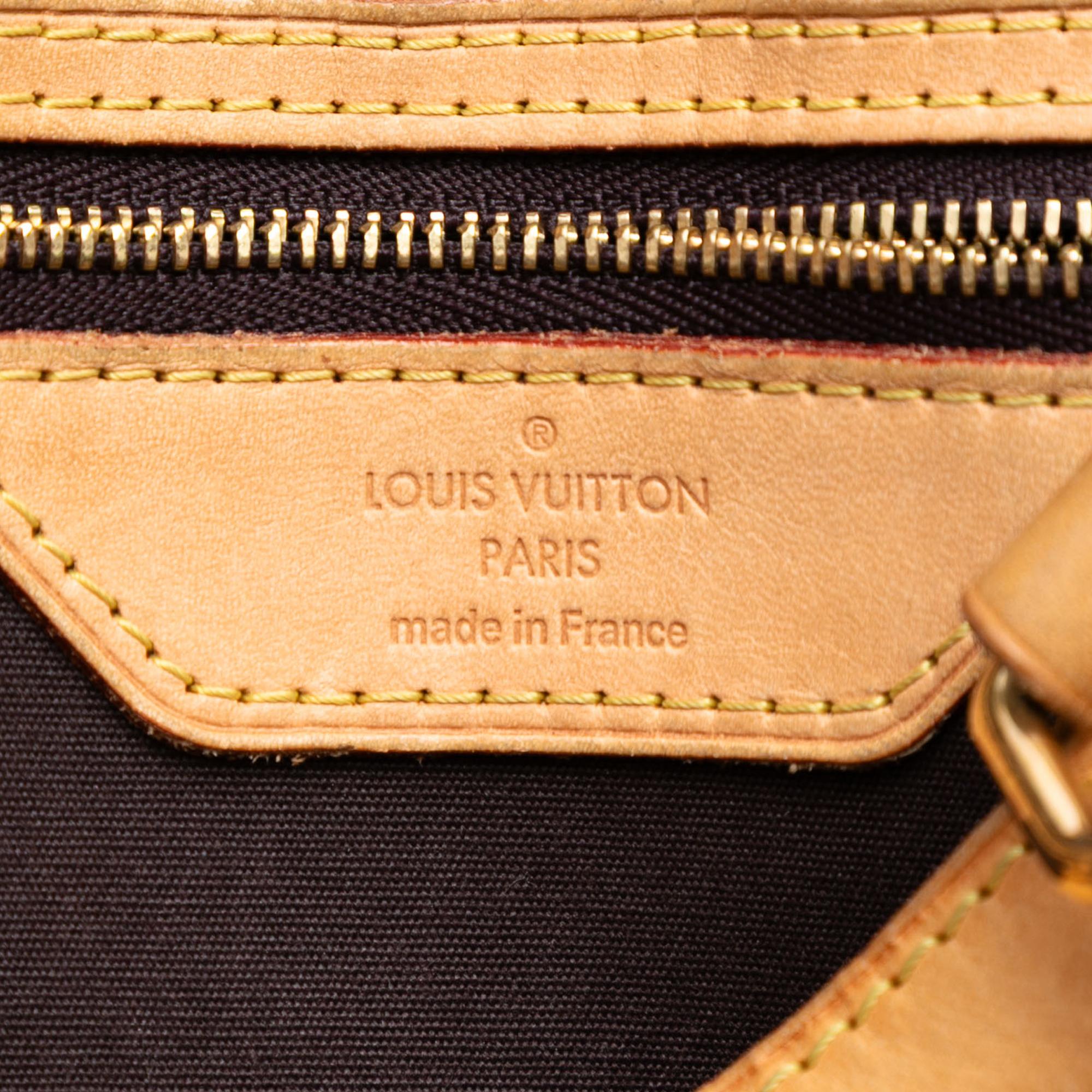 Louis Vuitton Monogram Vernis Brea MM