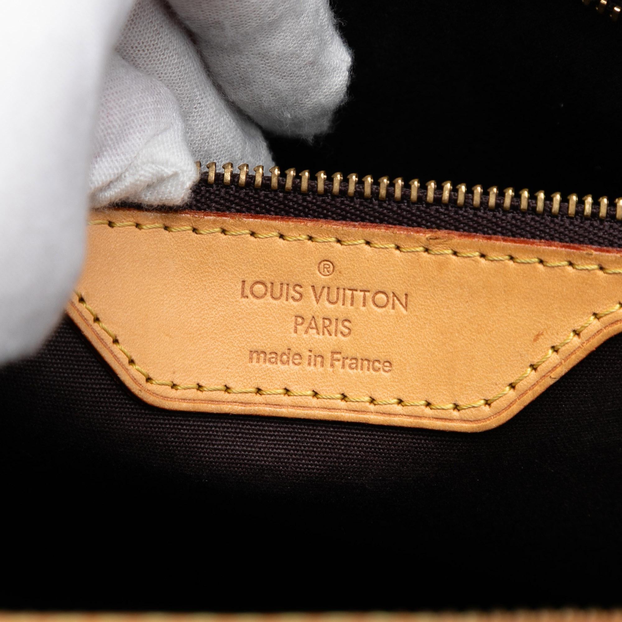 Louis Vuitton Monogram Vernis Brea PM