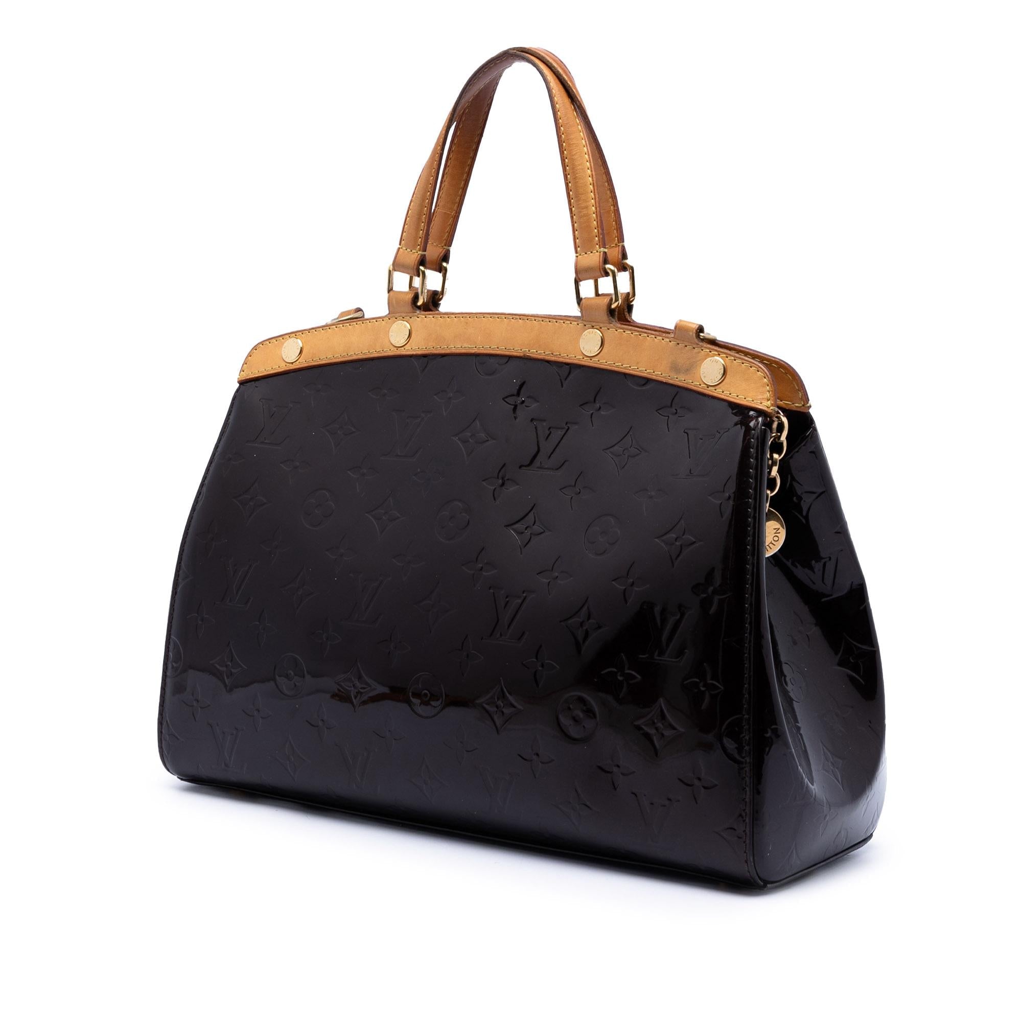 Louis Vuitton Monogram Vernis Brea PM