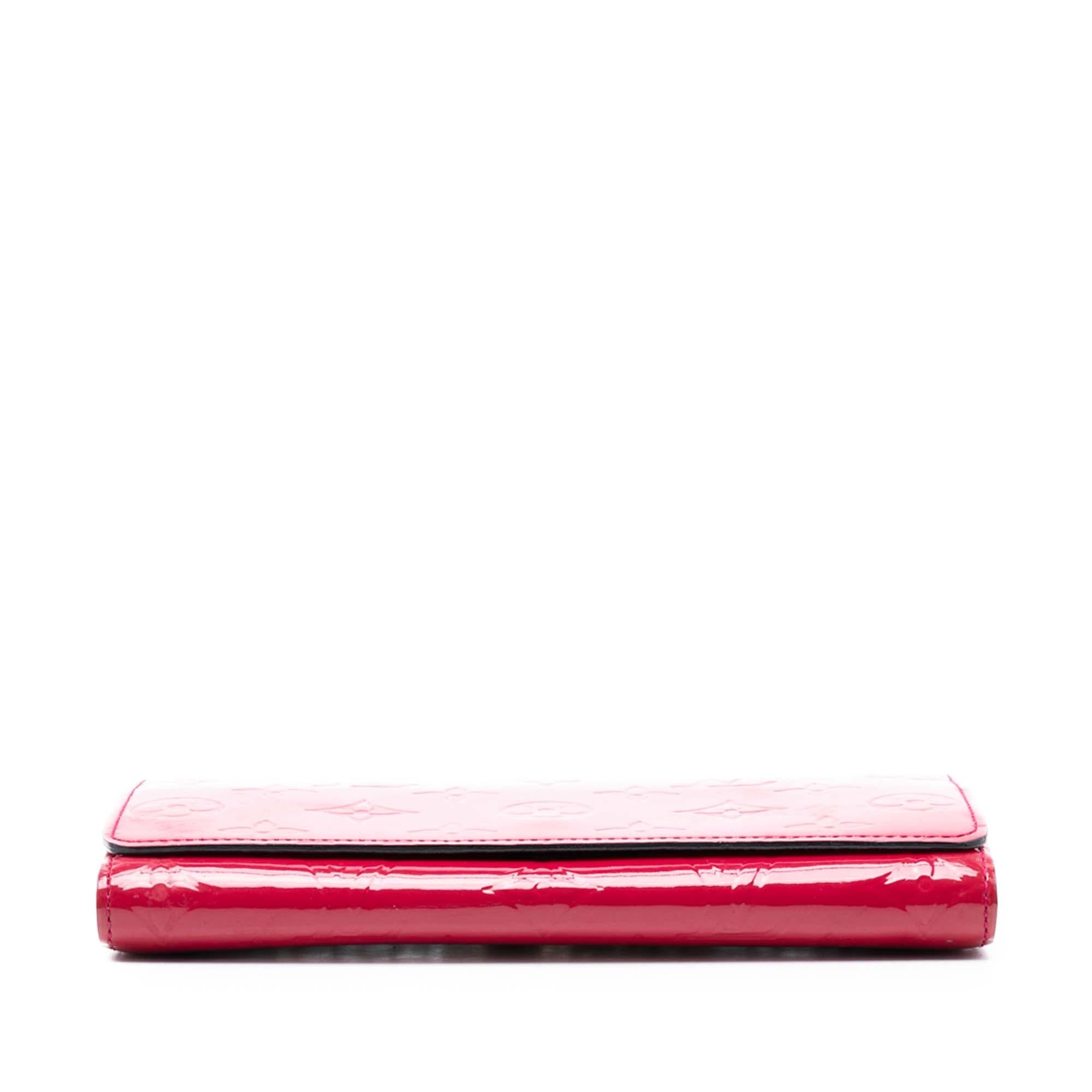 Louis Vuitton Monogram Vernis Chain Wallet